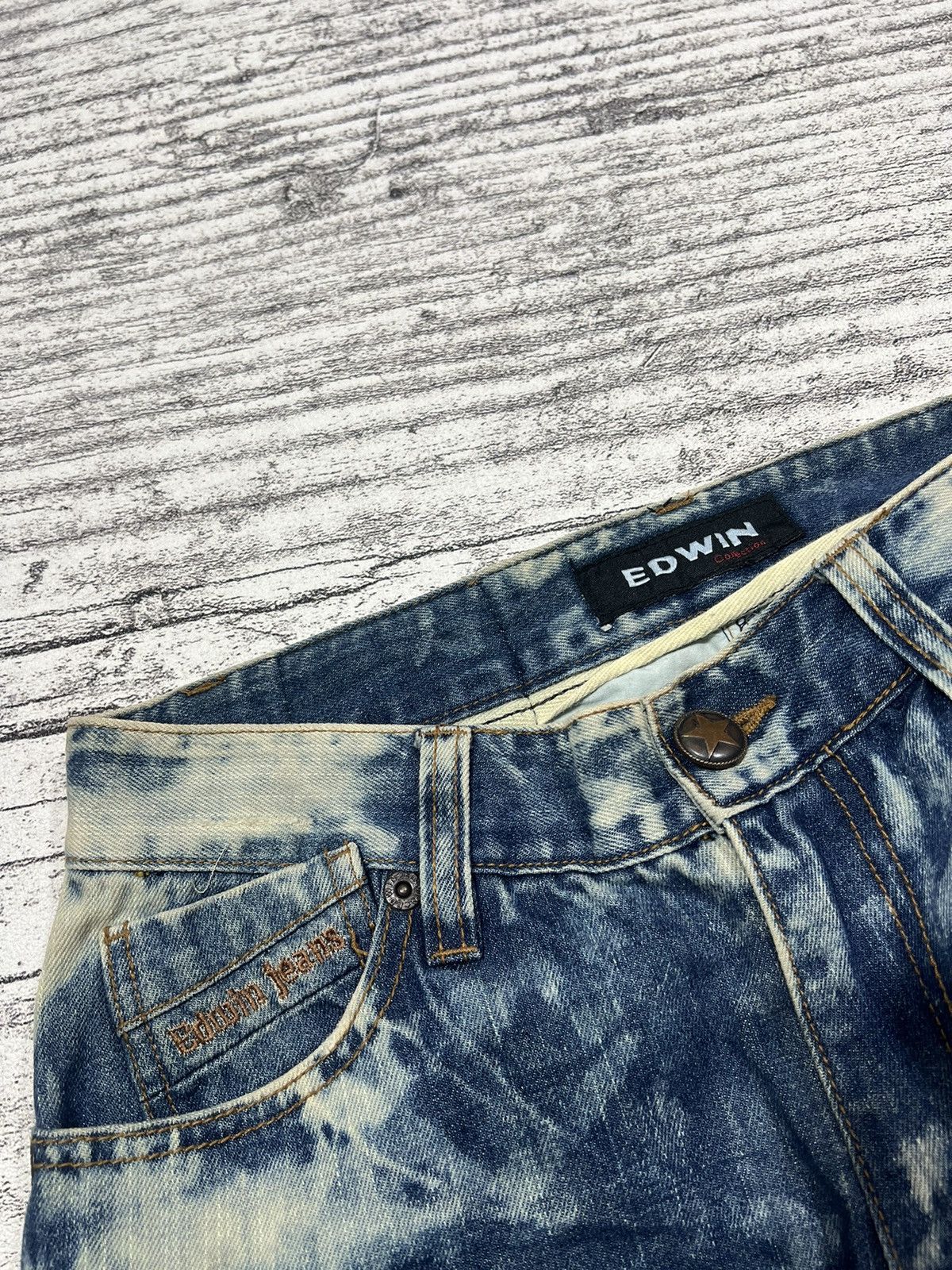 Number (N)ine 2000s Japanese Archival Hysteric Owens Lace Jeans y2k Igsix Size US 28 / EU 44 - 4 Thumbnail