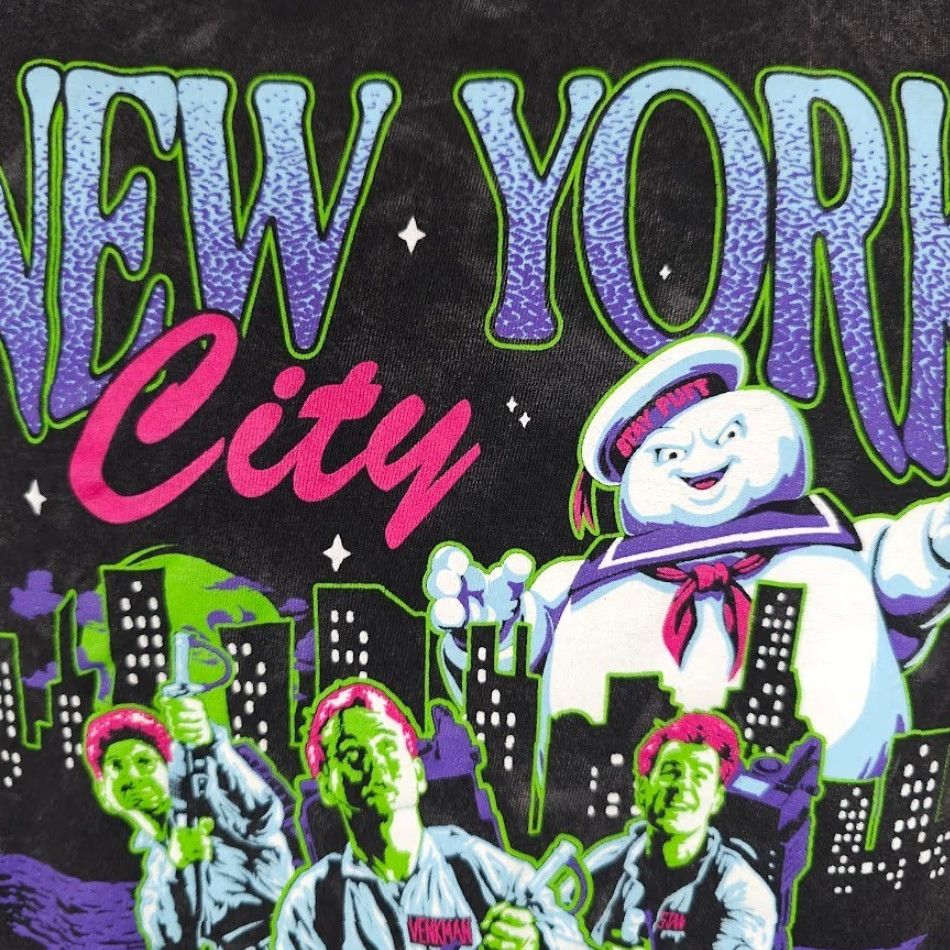 Vintage Ghostbusters T Shirt Mens Size Small Black Stonewash New York City Size US S / EU 44-46 / 1 - 3 Thumbnail