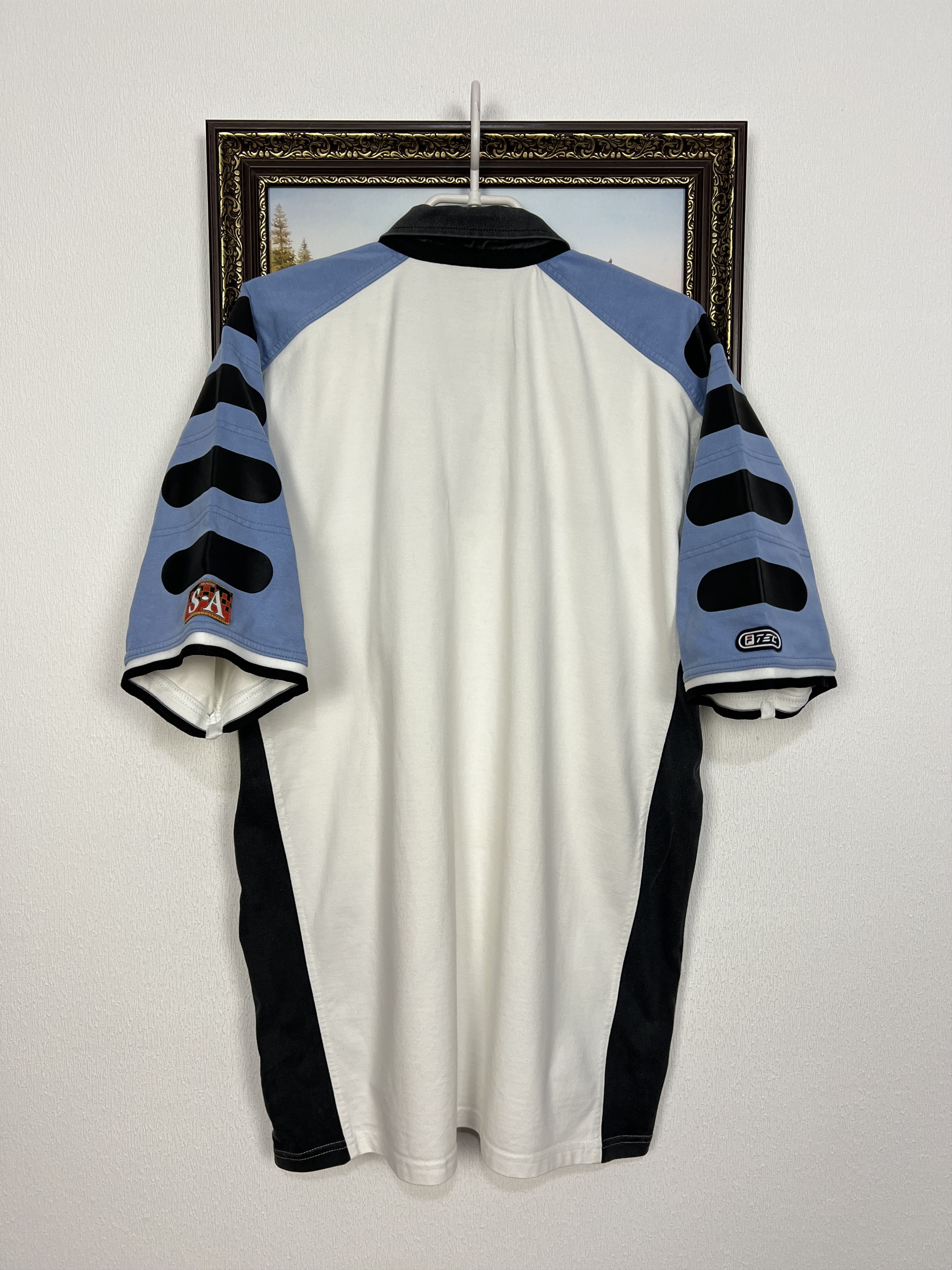 Fila Vintage Fila Cardiff Blues Rugby Union Jersey Shirt Trikot Size US XXL / EU 58 / 5 - 10 Thumbnail