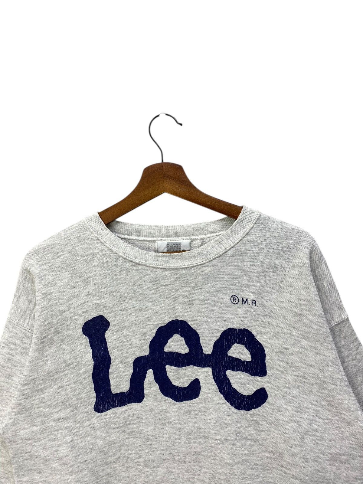 Lee Vintage Lee Sweatshirt Spellout Made In USA Crewneck Size M Size US M / EU 48-50 / 2 - 2 Thumbnail