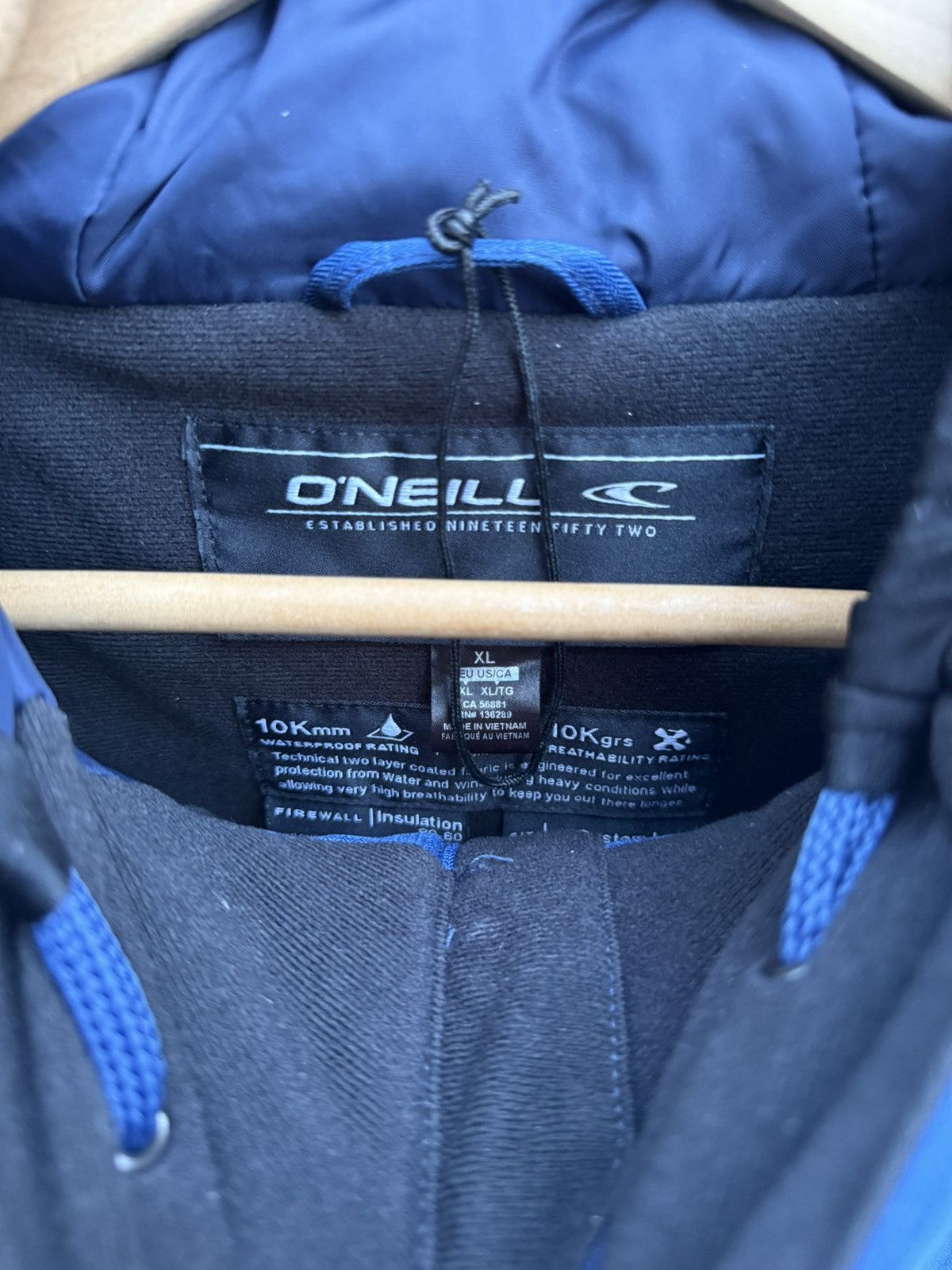 O'Neill O'Neill Seb Toots Freedom Series Snowboard Jacket XL Blue Size US XL / EU 56 / 4 - 8 Thumbnail