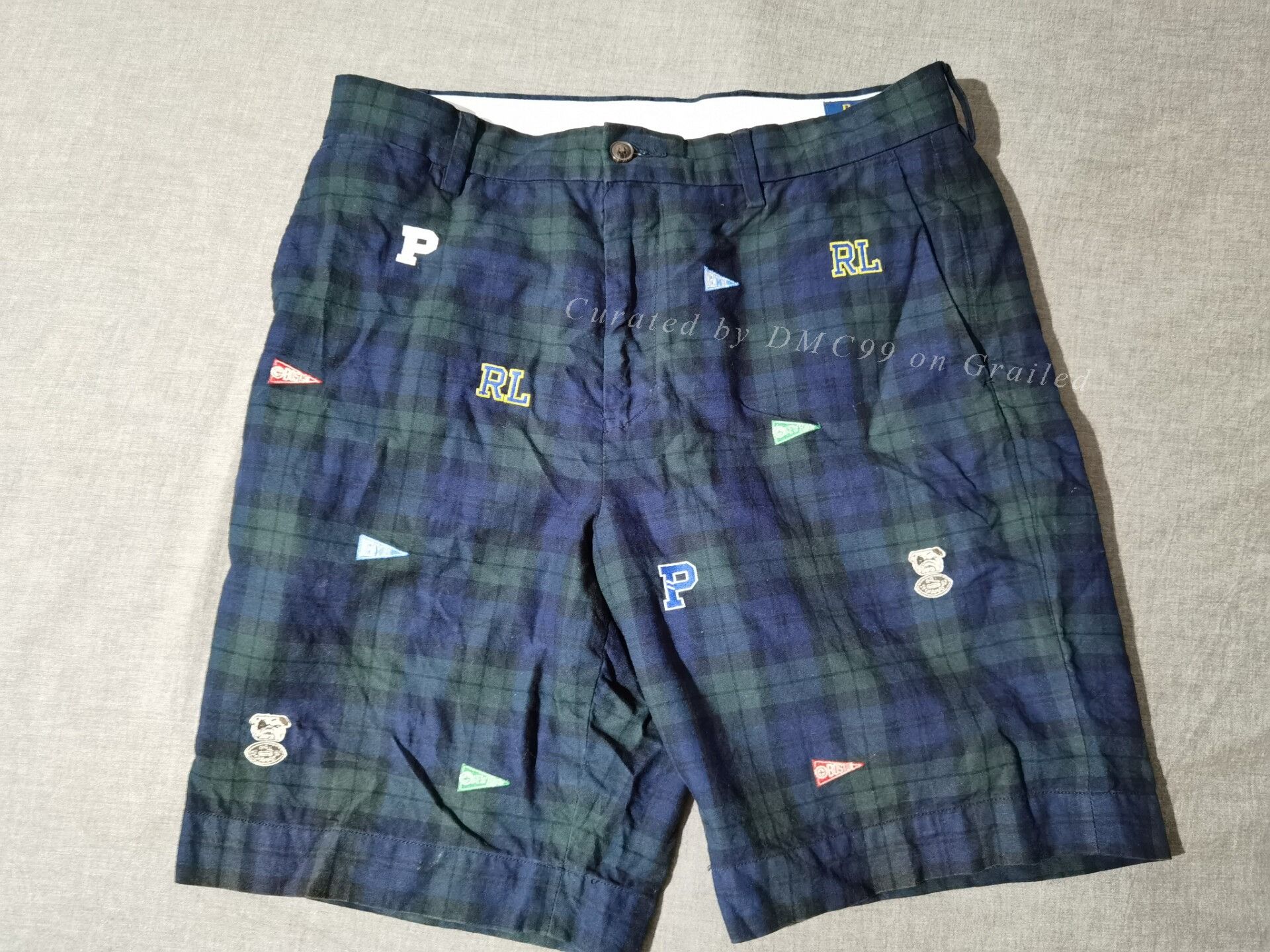 RRL Ralph Lauren RRL Ralph Lauren Dog Head Limited Shorts Size US 30 / EU 46 - 1 Thumbnail