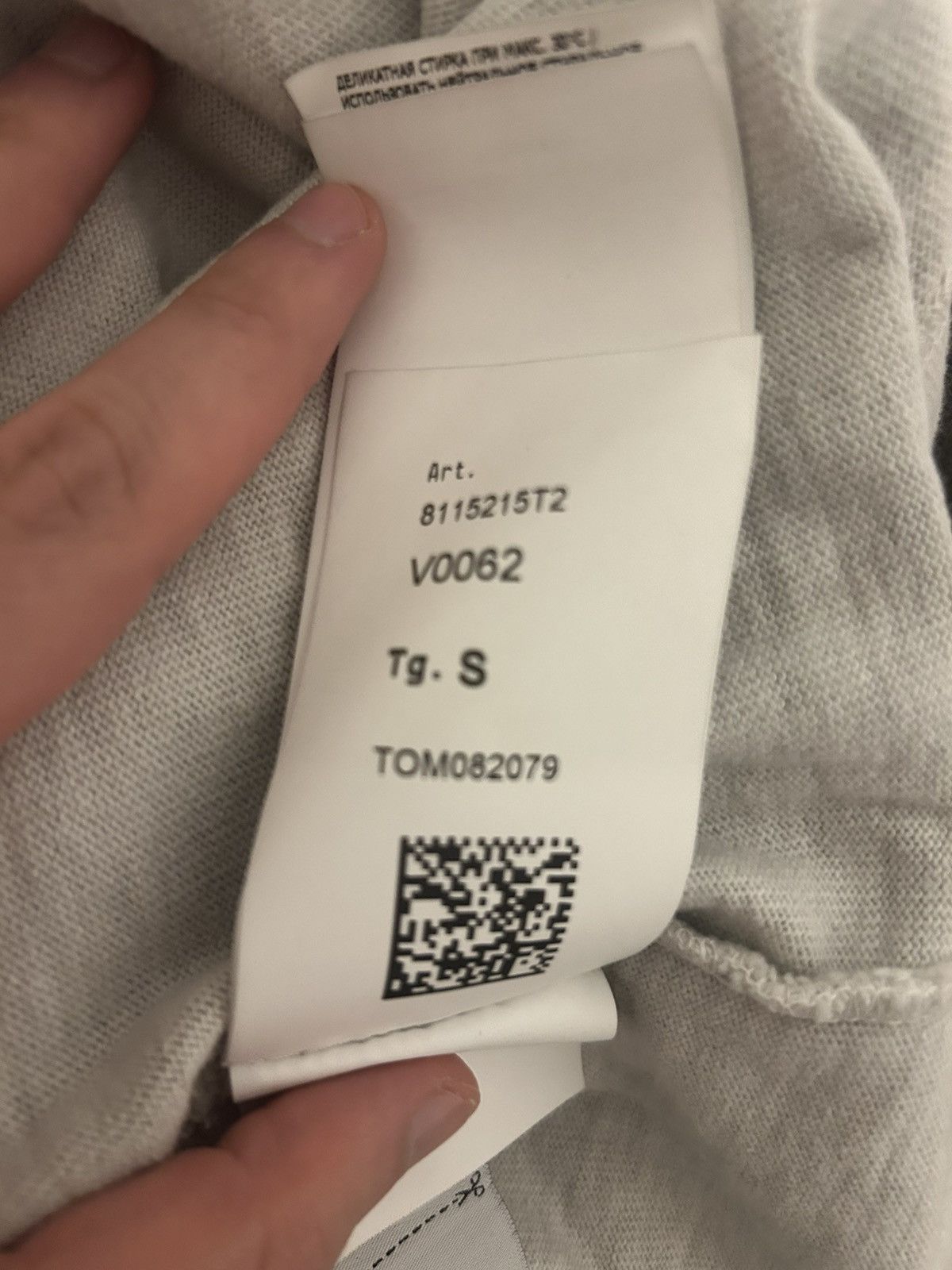 Stone Island Stone Island Logo T-Shirt Lead Grey Size US S / EU 44-46 / 1 - 7 Thumbnail