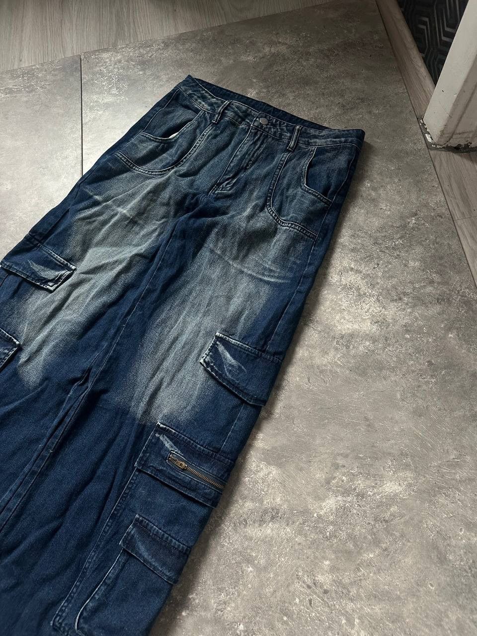 Hysteric Glamour CRAZY Y2K BAGGY CARGO PANTS IF SIX WAS NINE STYLE Size US 32 / EU 48 - 5 Thumbnail