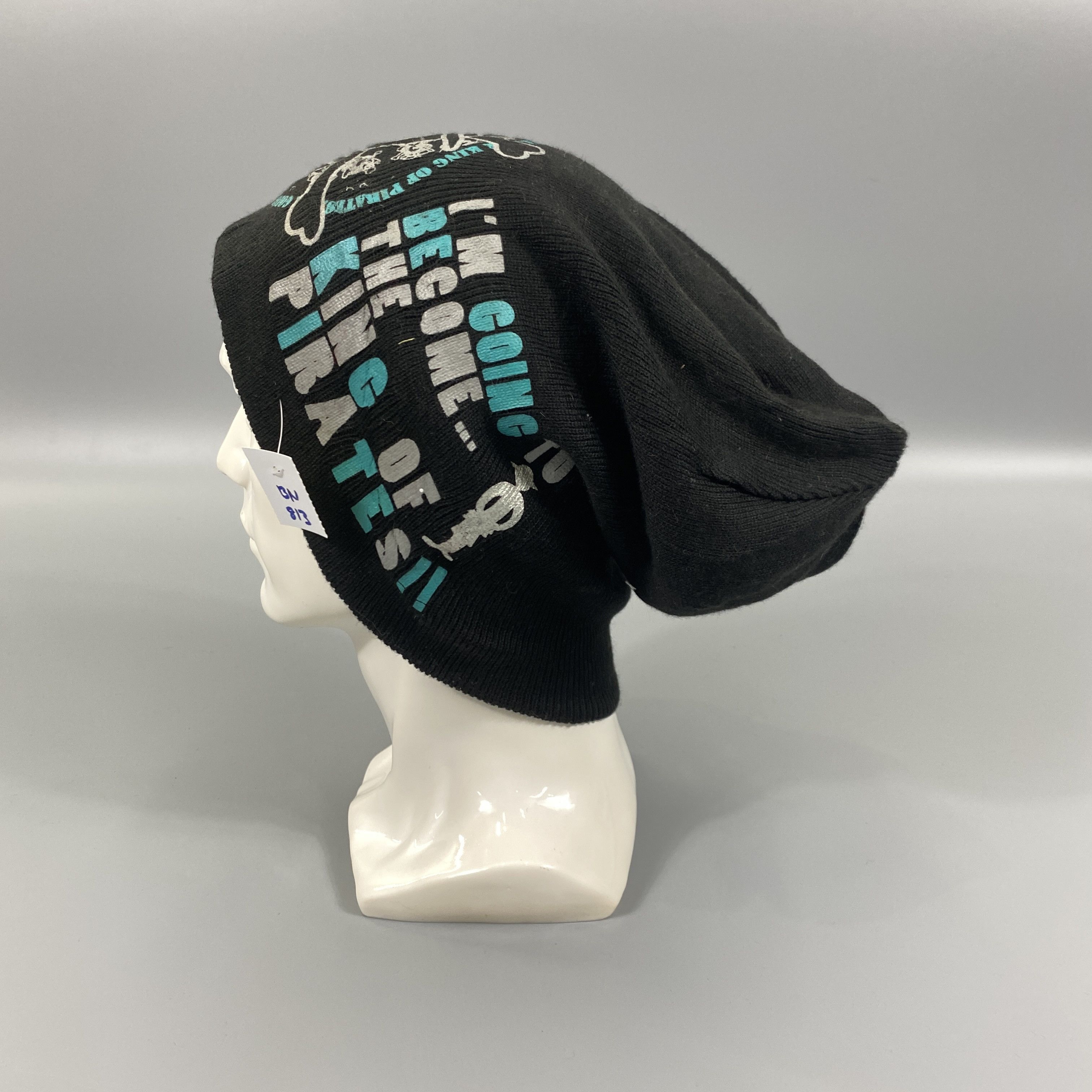 Japanese Brand One Piece Slouchy Beanie Hat -BN813 Size ONE SIZE - 2 Thumbnail