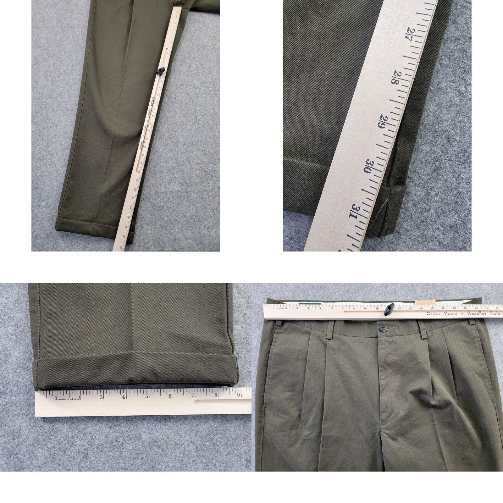 Orvis Orvis Pants Mens 40 Brown Ultimate Khaki Pleat Pant Straight Leg Casual NWT Size US 40 / EU 56 - 9 Thumbnail