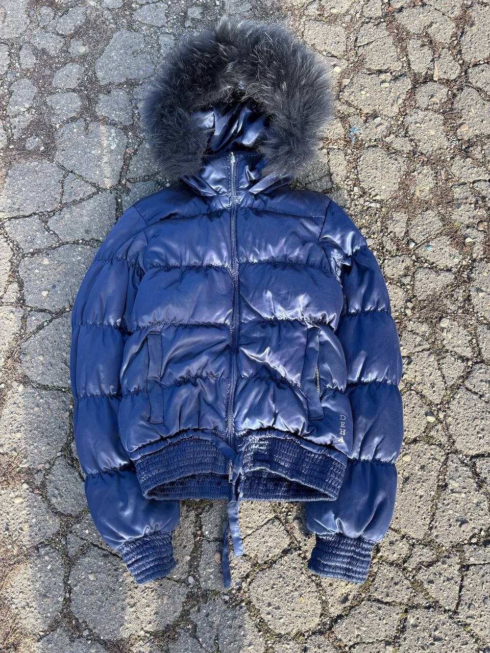 Japanese Brand Y2k Fur Fuzzy If Six Was Nine LGB Style distressed Jacket Size S / US 4 / IT 40 - 2 Thumbnail