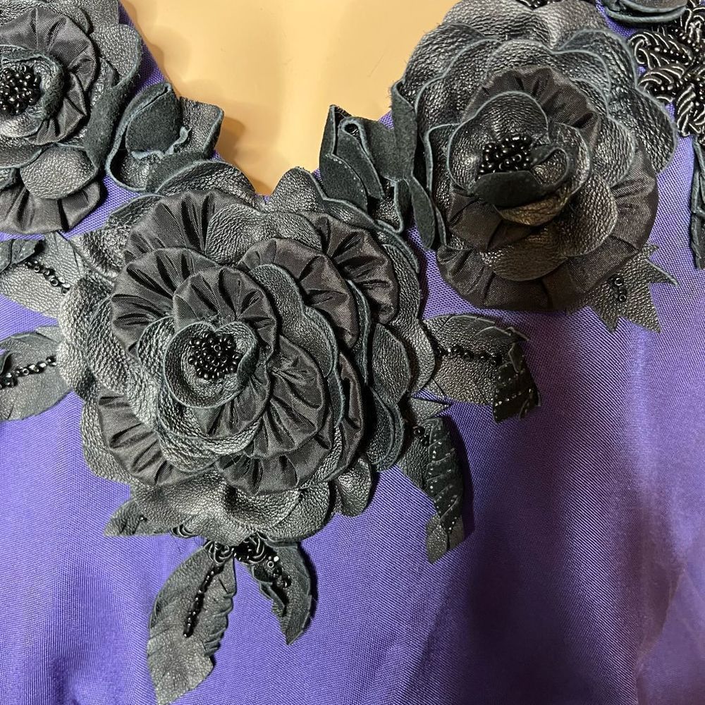 Ne-Net NWT 2B.Rych sleeveless purple dress flowers Size S / US 4 / IT 40 - 9 Thumbnail