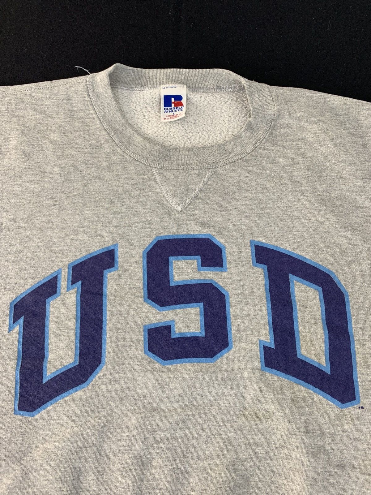 Russell Athletic 90s Rusell Athletic USD Crewneck Pullover Embroidery Logo Size US L / EU 52-54 / 3 - 3 Thumbnail