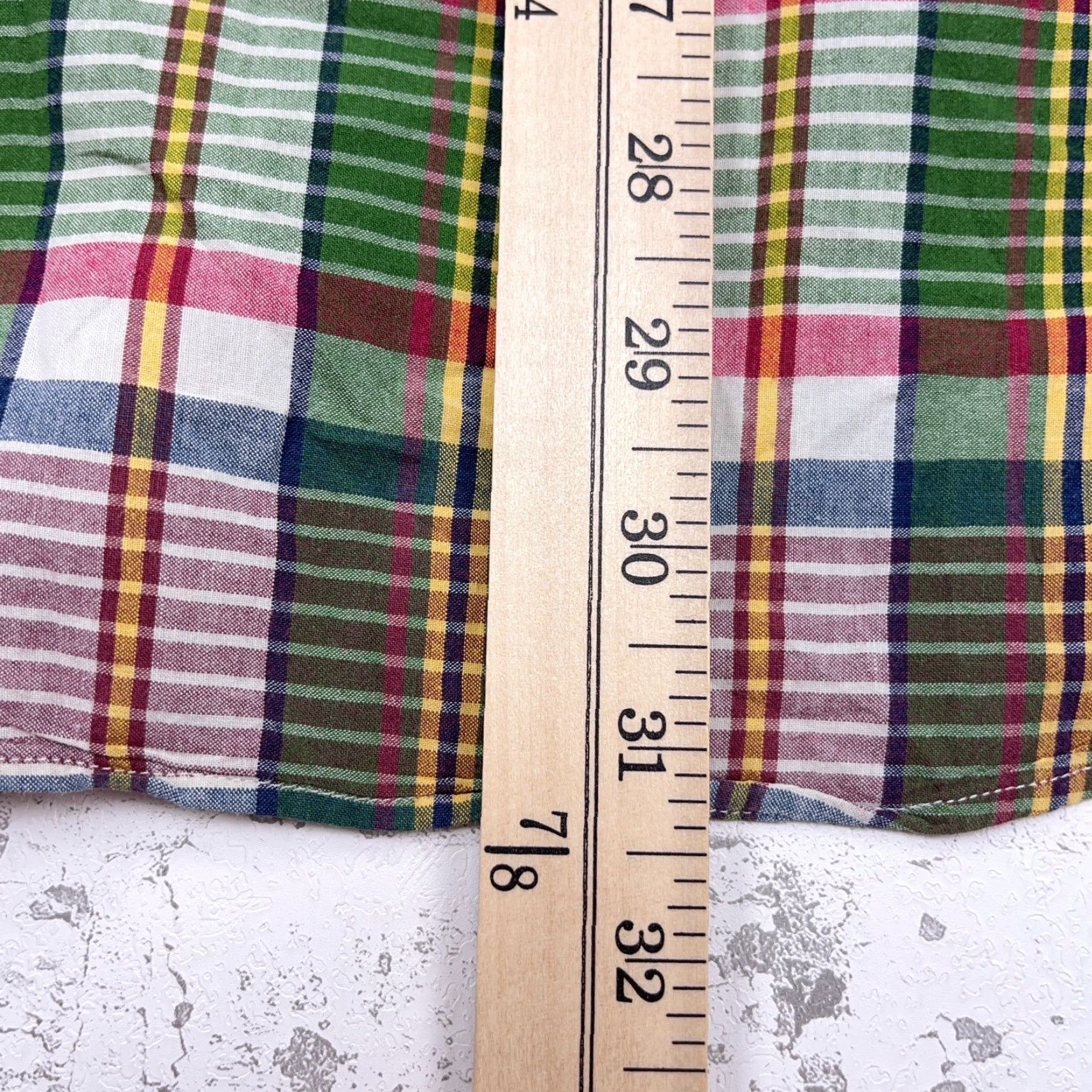 Ralph Lauren Ralph Lauren Shirt Men Medium Button Up Classic Fit Green Pink Tartan Plaid Camp Size US M / EU 48-50 / 2 - 7 Thumbnail