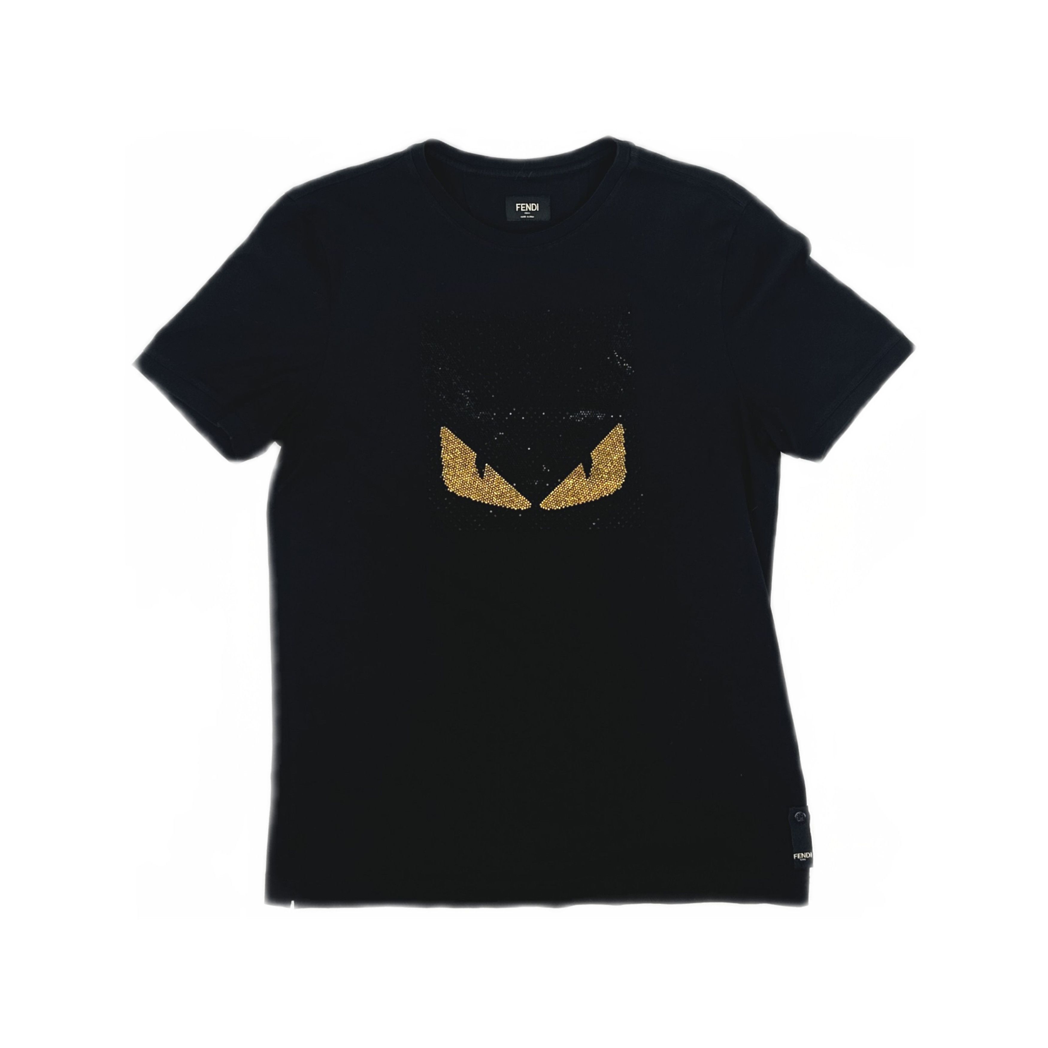 Fendi Fendi Monster Eyes Embellished T-Shirt US M Size US M / EU 48-50 / 2 - 1 Thumbnail
