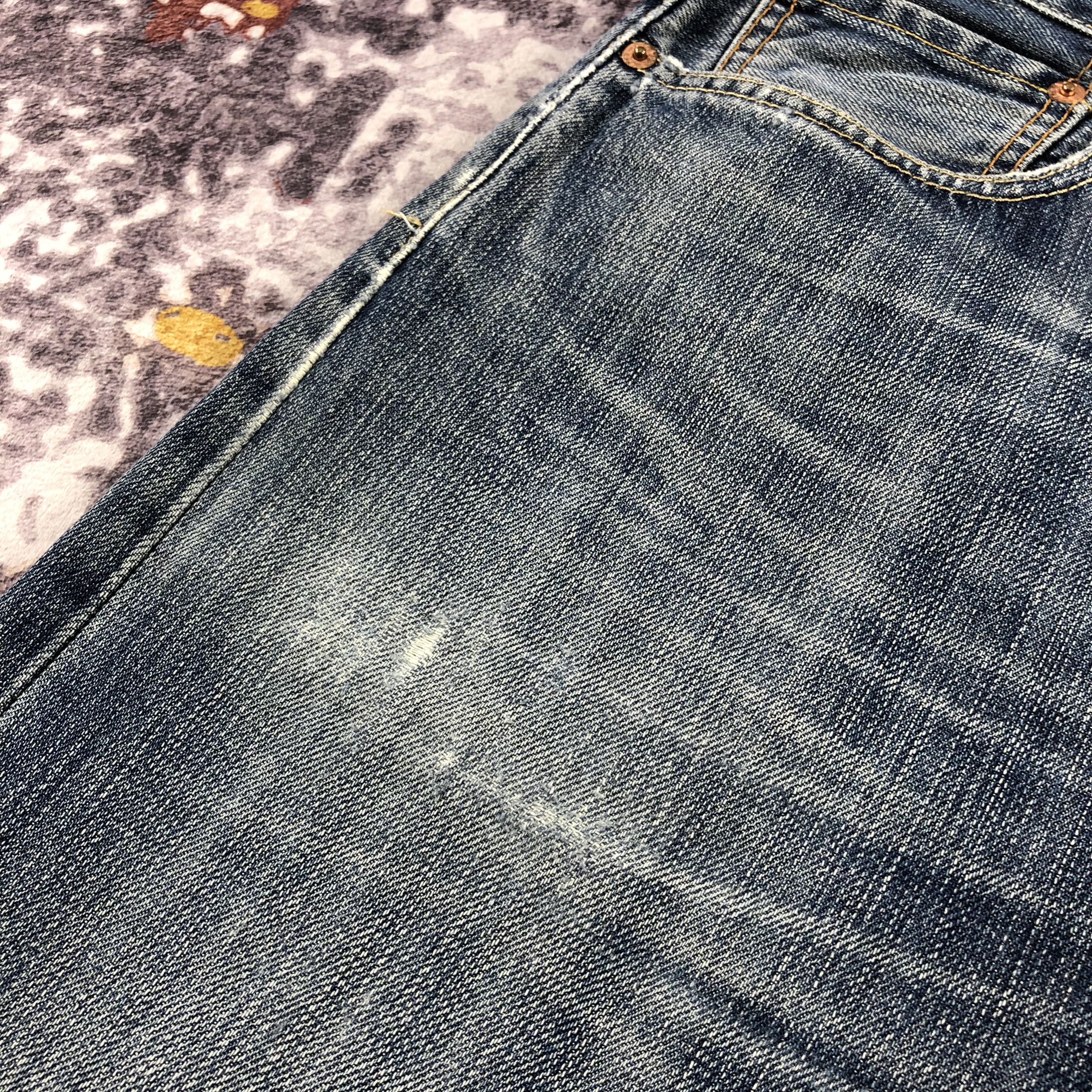Levi's Vintage Blue Wash Levis 501 Jeans-JM2270 Size US 37 - 9 Thumbnail
