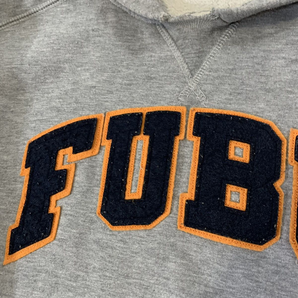 Fubu × Vintage Vintage FUBU spellout hoodie grey Size US S / EU 44-46 / 1 - 2 Thumbnail