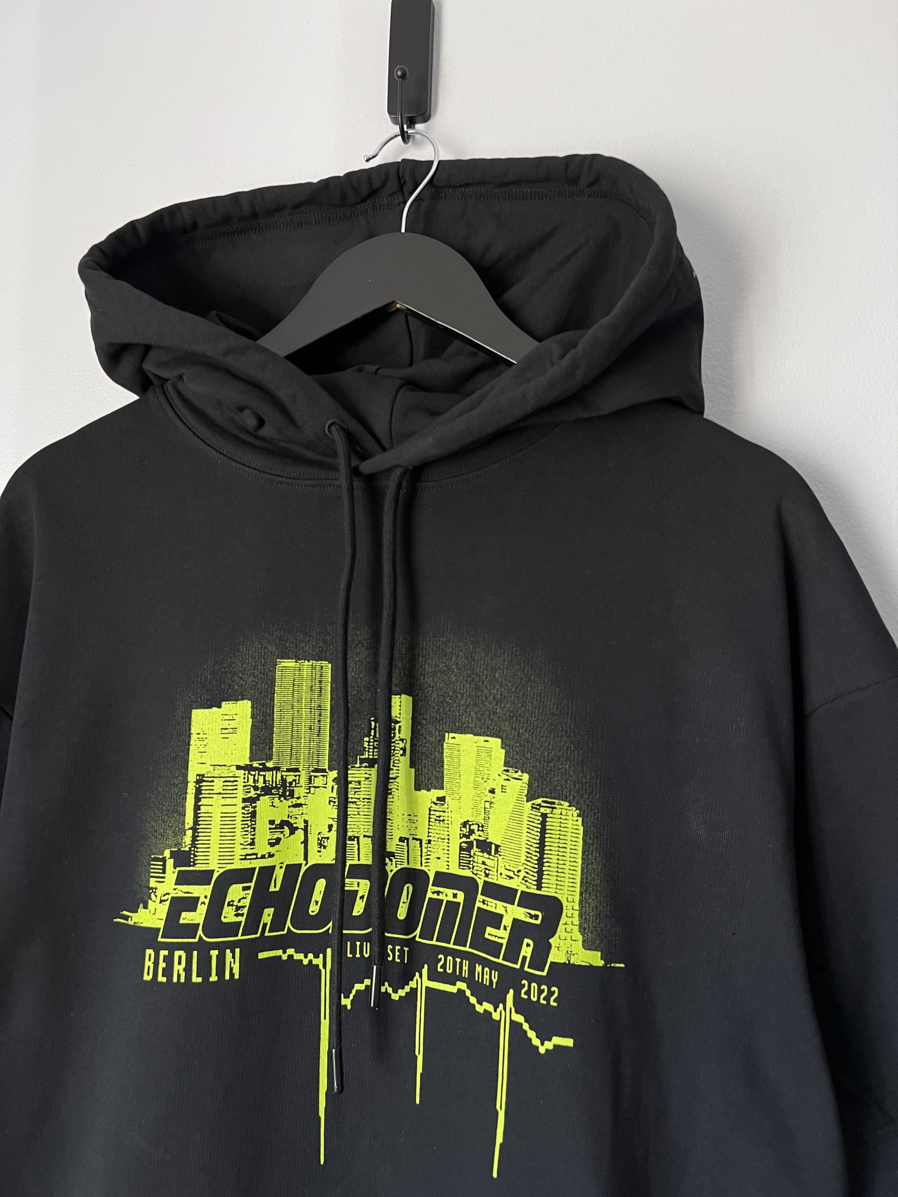 Raf Simons Raf Simons Echodomer Hoodie in Black Size US XL / EU 56 / 4 - 3 Thumbnail