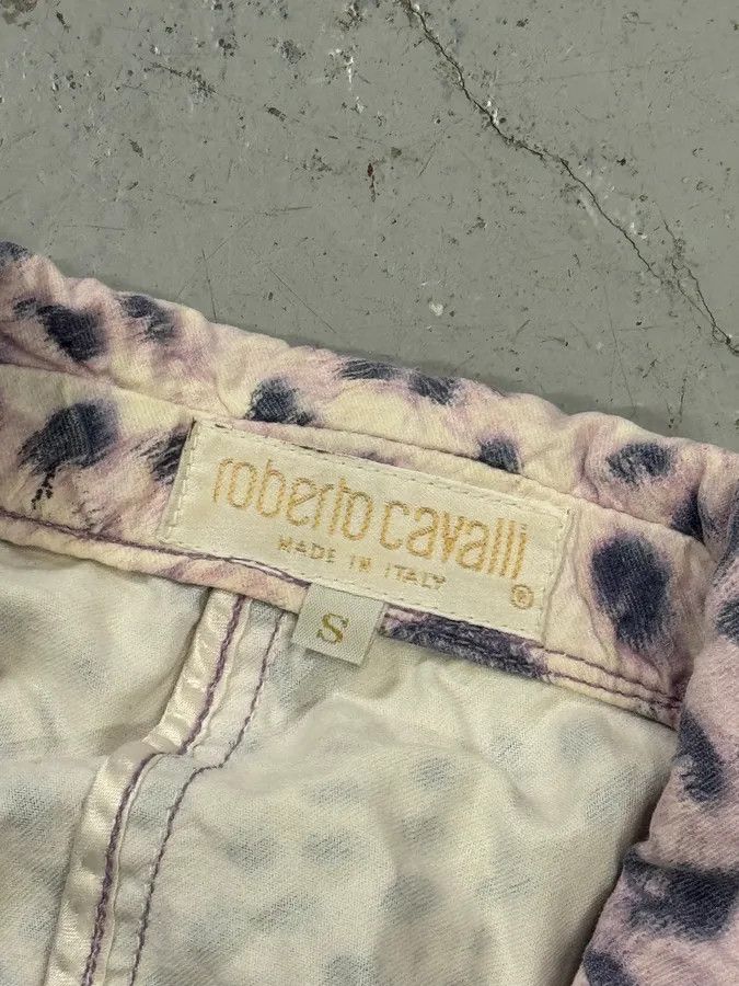 Roberto Cavalli SS2000 Roberto Cavalli Pink Leopard Blazer Jacket Size S / US 4 / IT 40 - 8 Thumbnail