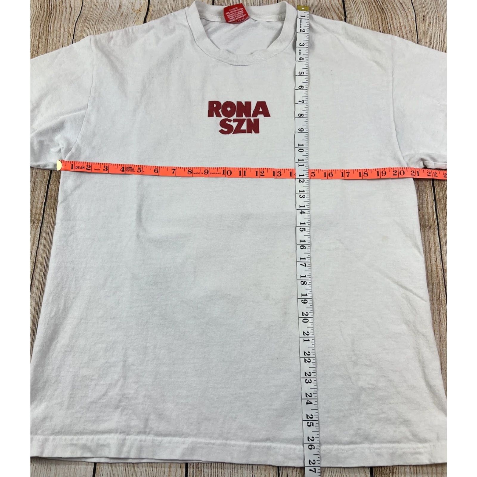 Vintage Full Send Rona Szn Jaws Nelk Boys White T Shirt Size Large Size US M / EU 48-50 / 2 - 4 Thumbnail