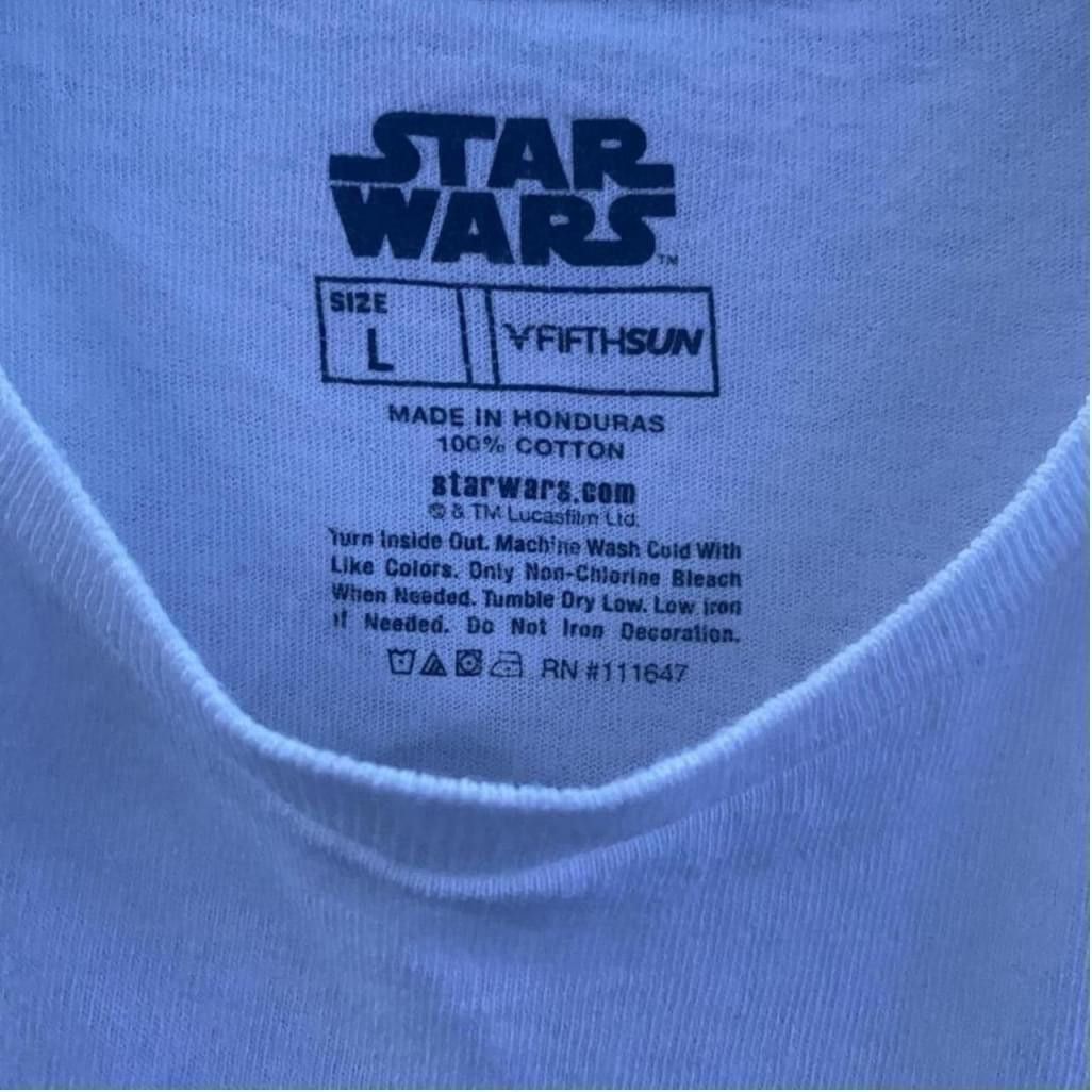 Star Wars Baby yoda Star Wars shirt Size US L / EU 52-54 / 3 - 3 Thumbnail