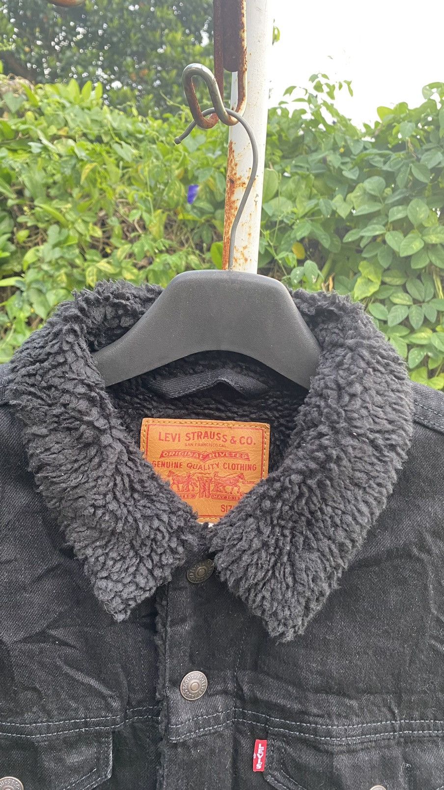 Levi's x Disney Mickey Mouse Sherpa Trucker Denim Jacket