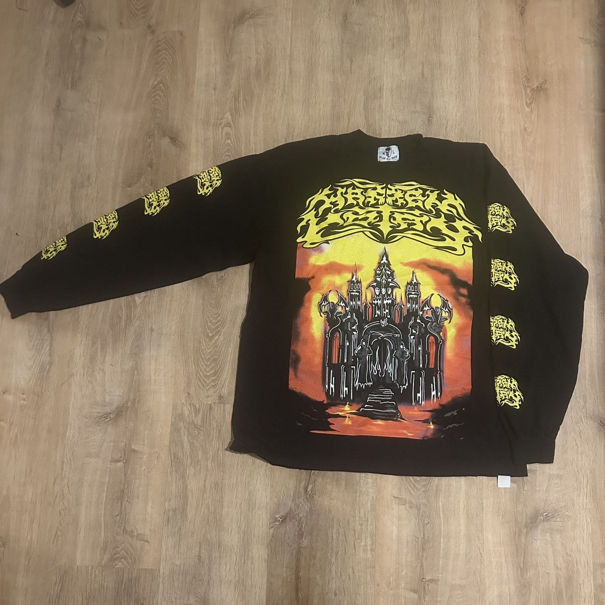 Warren Lotas Warren Lotas Hells Castle Long Sleeve Size US XL / EU 56 / 4 - 1 Thumbnail