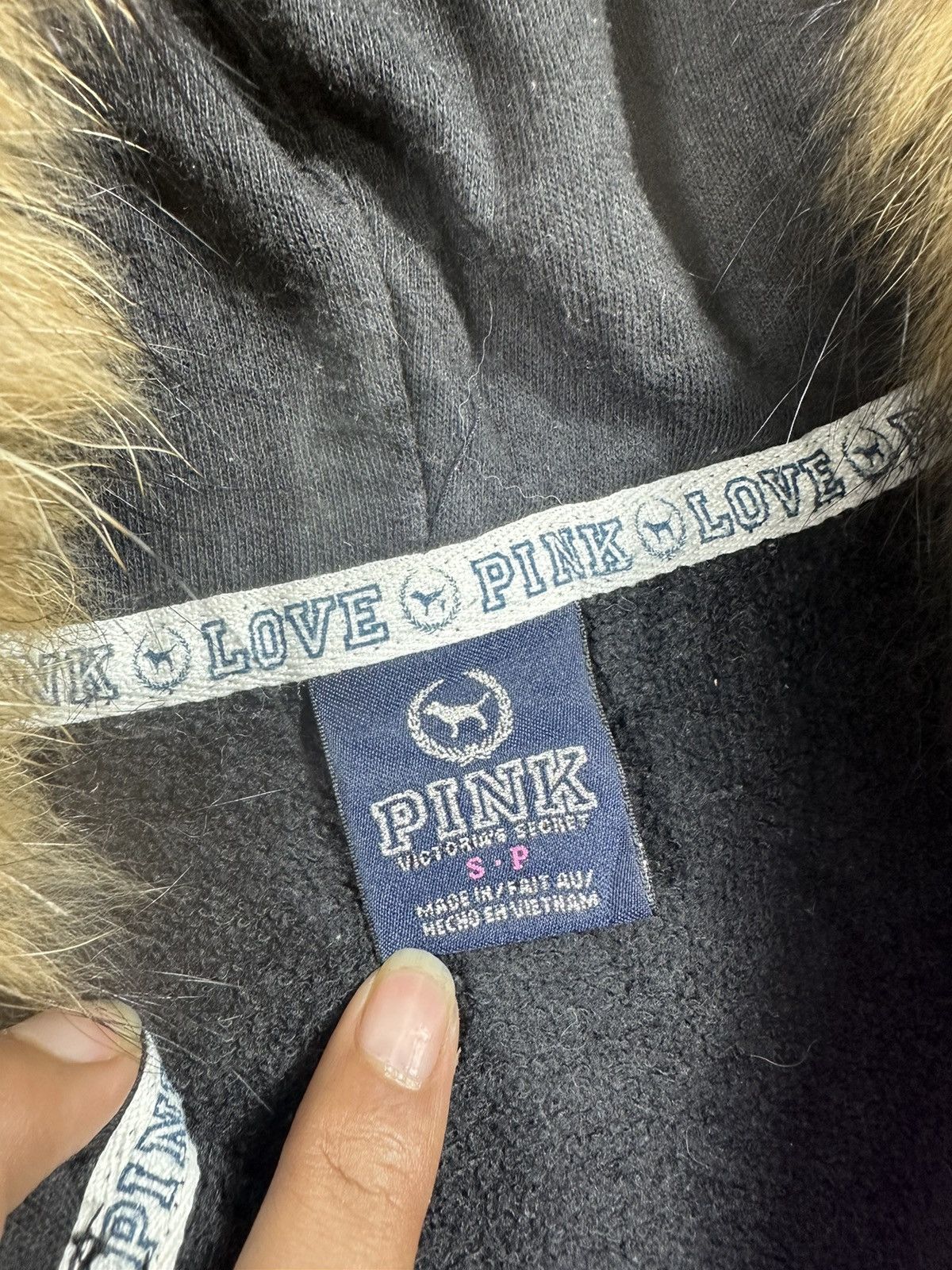 Beauty Beast PUNK IN LOVE FUR ZIP HOODIE IFSIXWASNINE LGB STYLED Size US L / EU 52-54 / 3 - 6 Thumbnail