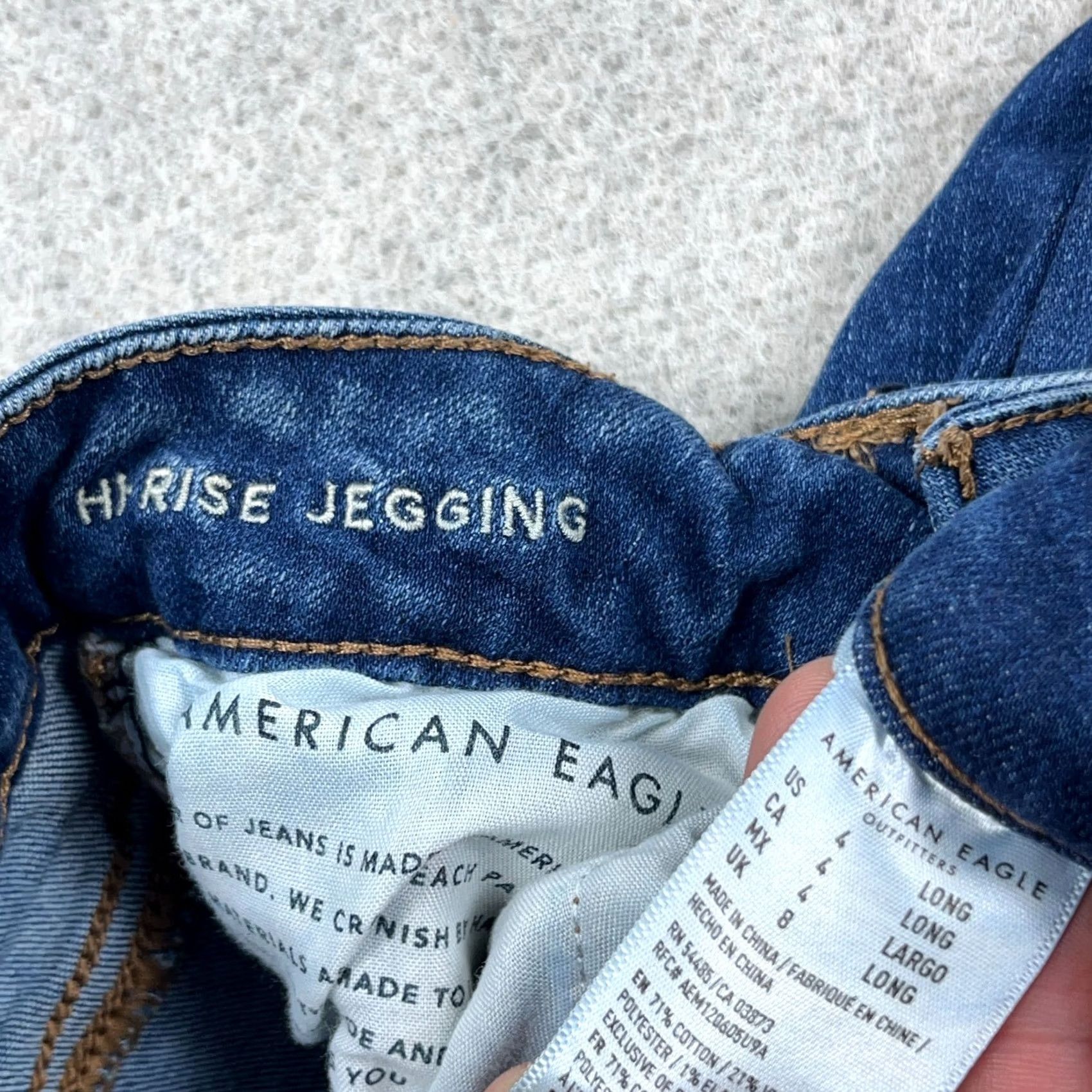 American Eagle Outfitters Item Specifications: Closure: Slip-On Size 27" / US 4 / IT 40 - 3 Thumbnail