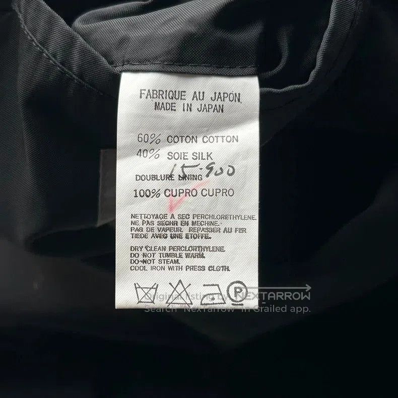 Yohji Yamamoto Yohji Yamamoto 03ss Silk Badge Blazer. Size US S / EU 44-46 / 1 - 6 Thumbnail