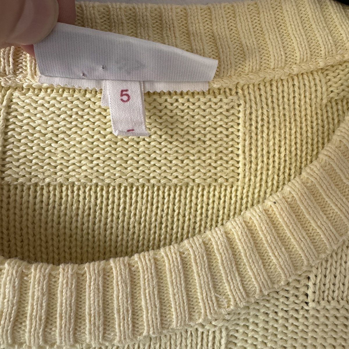 Lacoste Vintage Lacoste Sweater Made in France Pale Yellow Knit Size US L / EU 52-54 / 3 - 9 Thumbnail