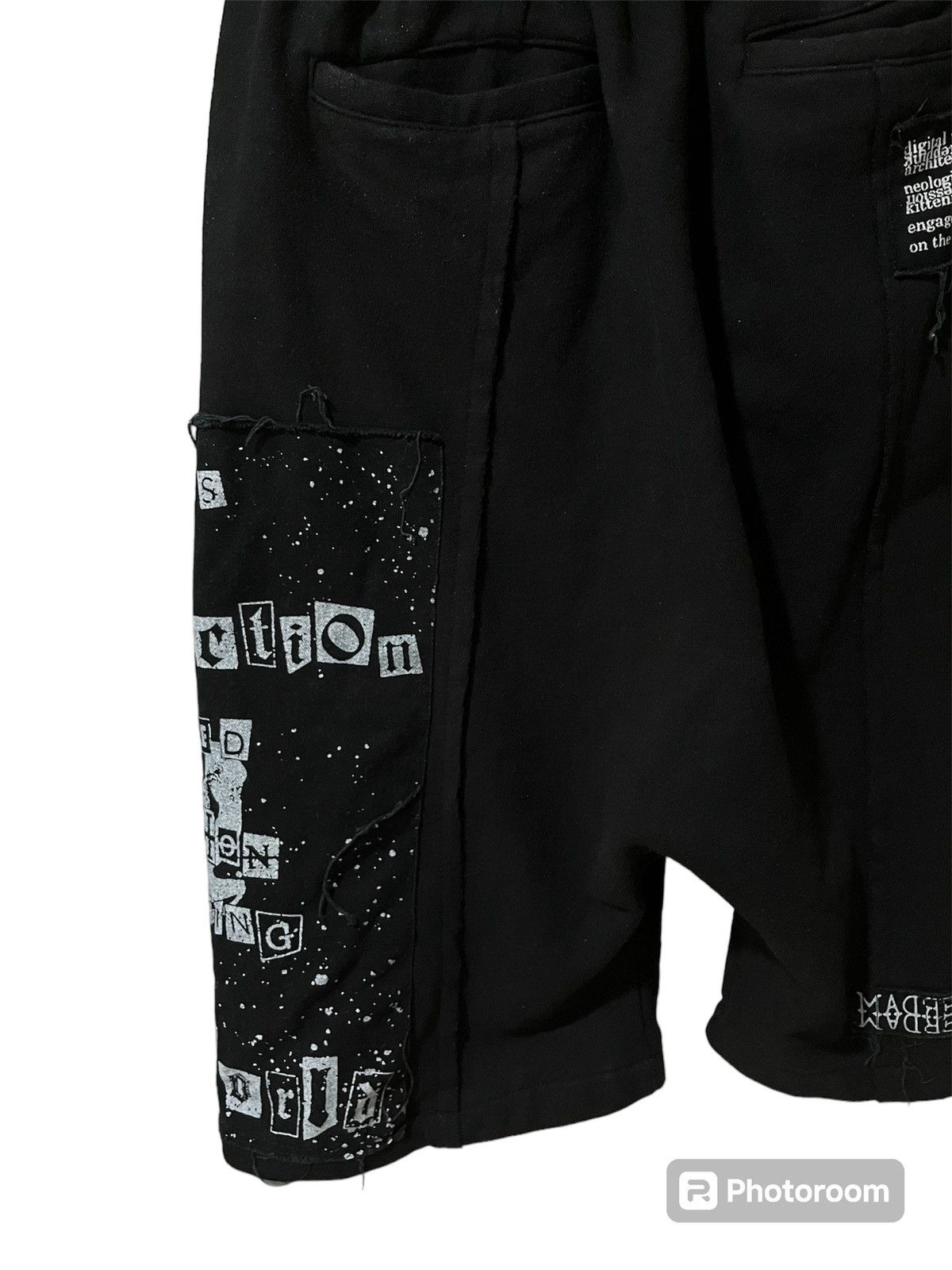 KMRii Danke Schon Drop Crotch Sweat Short Pants Size US 36 / EU 52 - 9 Thumbnail