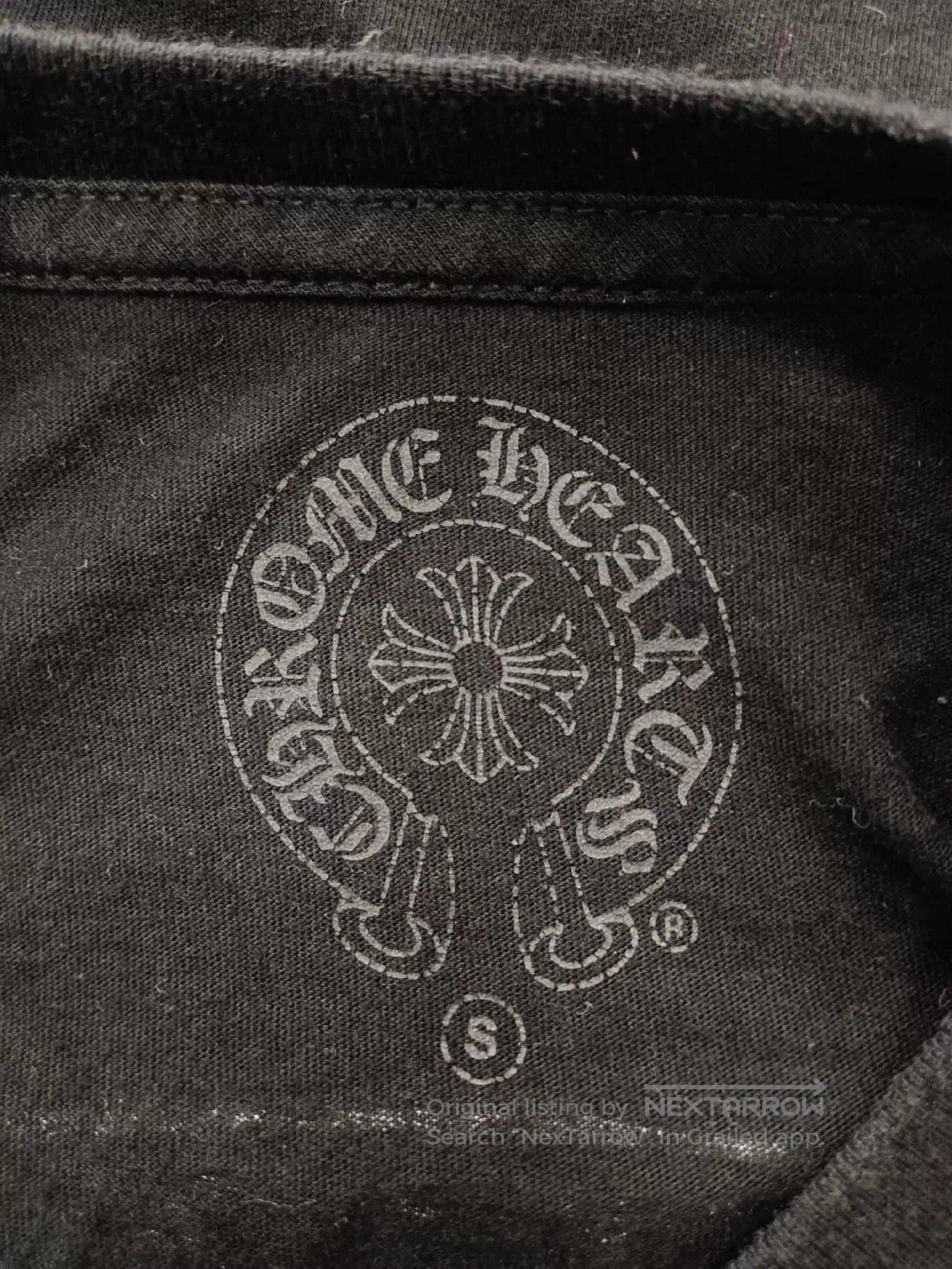 Chrome Hearts chrome hearts classic logo short sleeve t-shirt. Size US S / EU 44-46 / 1 - 3 Thumbnail