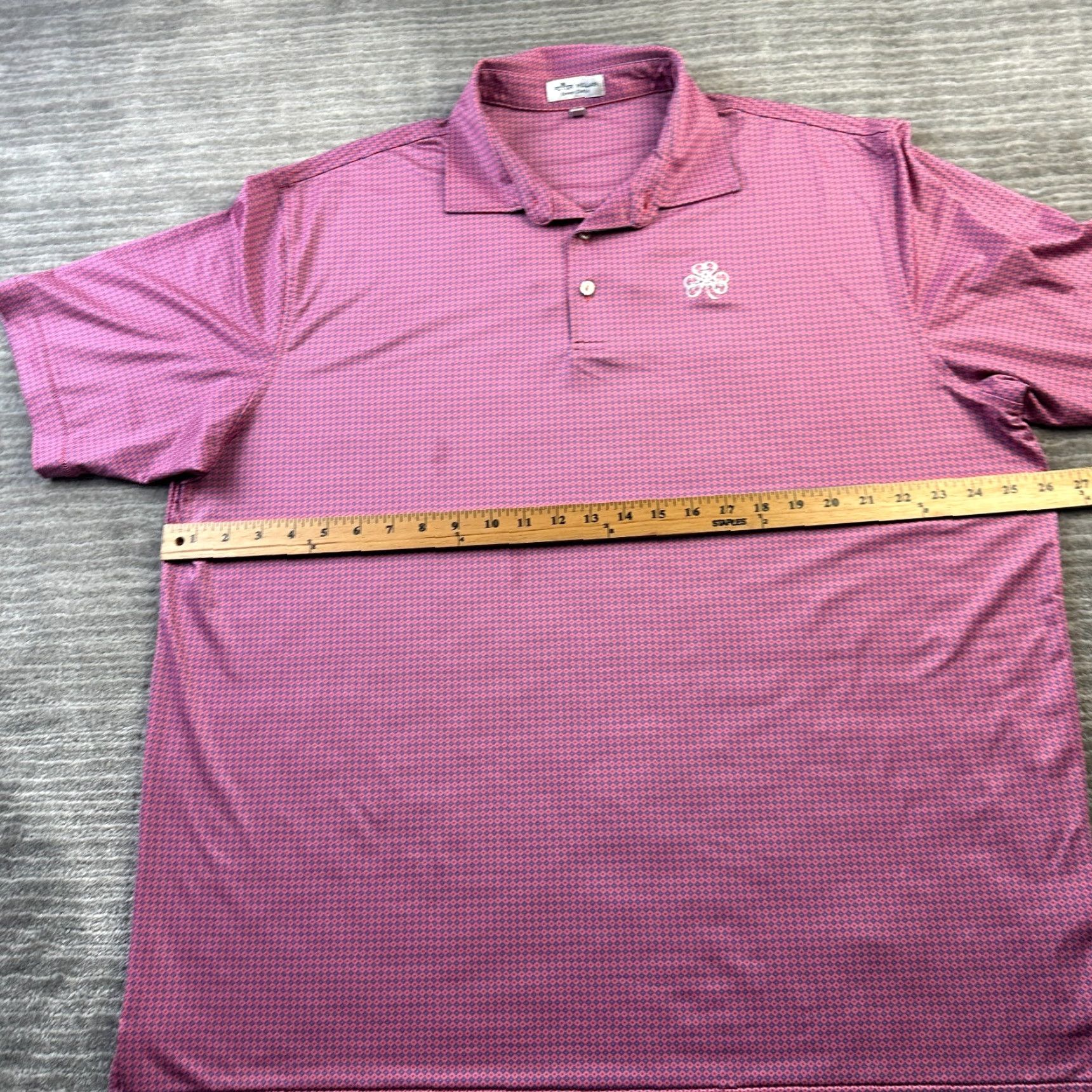 Peter Millar Peter Millar Polo Shirt Mens Extra Large Pink Summer Comfort Size US XL / EU 56 / 4 - 6 Thumbnail