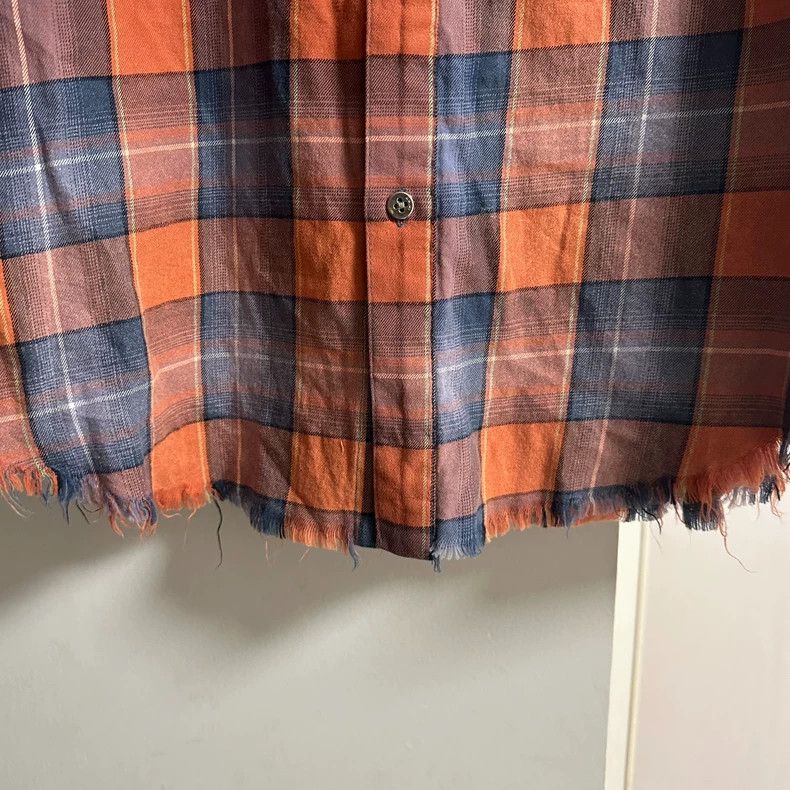 Amiri Amiri Yellow plaid gradient shirt 2501-Nextarrow Size US S / EU 44-46 / 1 - 3 Thumbnail