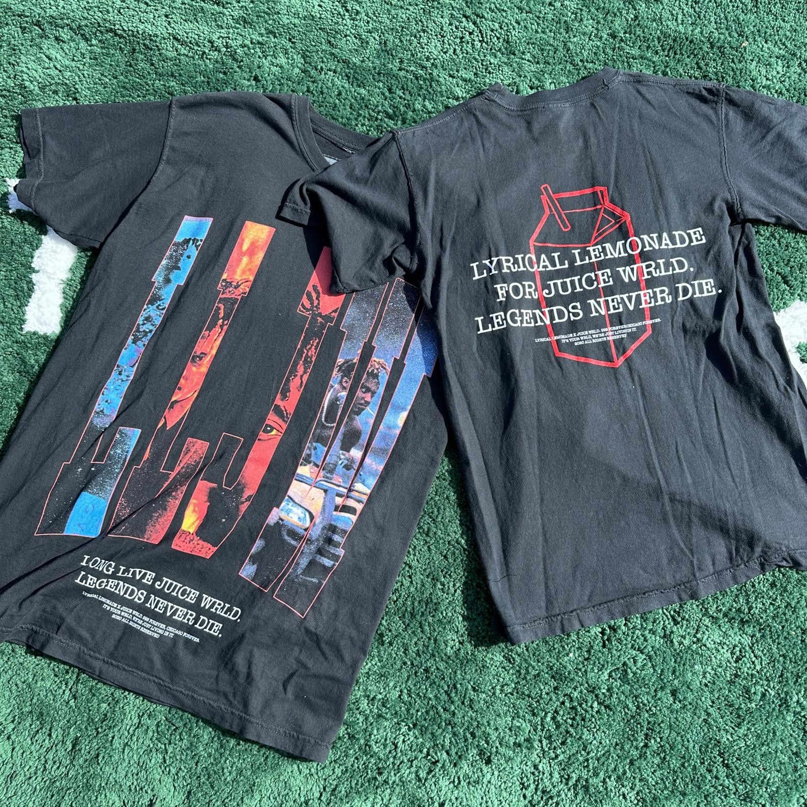 999 Club × Lyrical Lemonade Juice WRLD Lyrical Lemonade Tee Small Size US S / EU 44-46 / 1 - 3 Thumbnail
