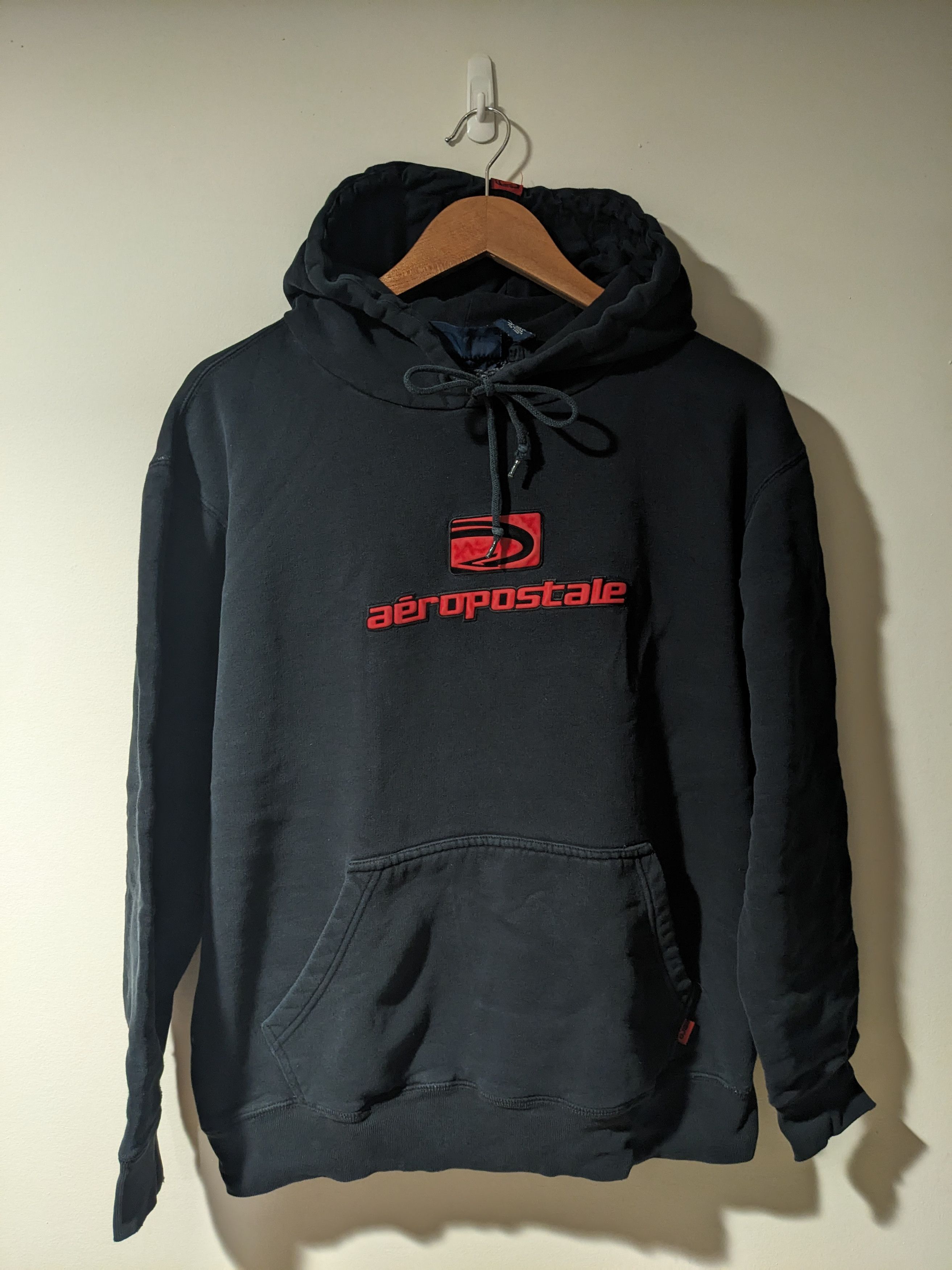 Vintage Y2K Aeropostale Spell Out Logo Grunge Hoodie