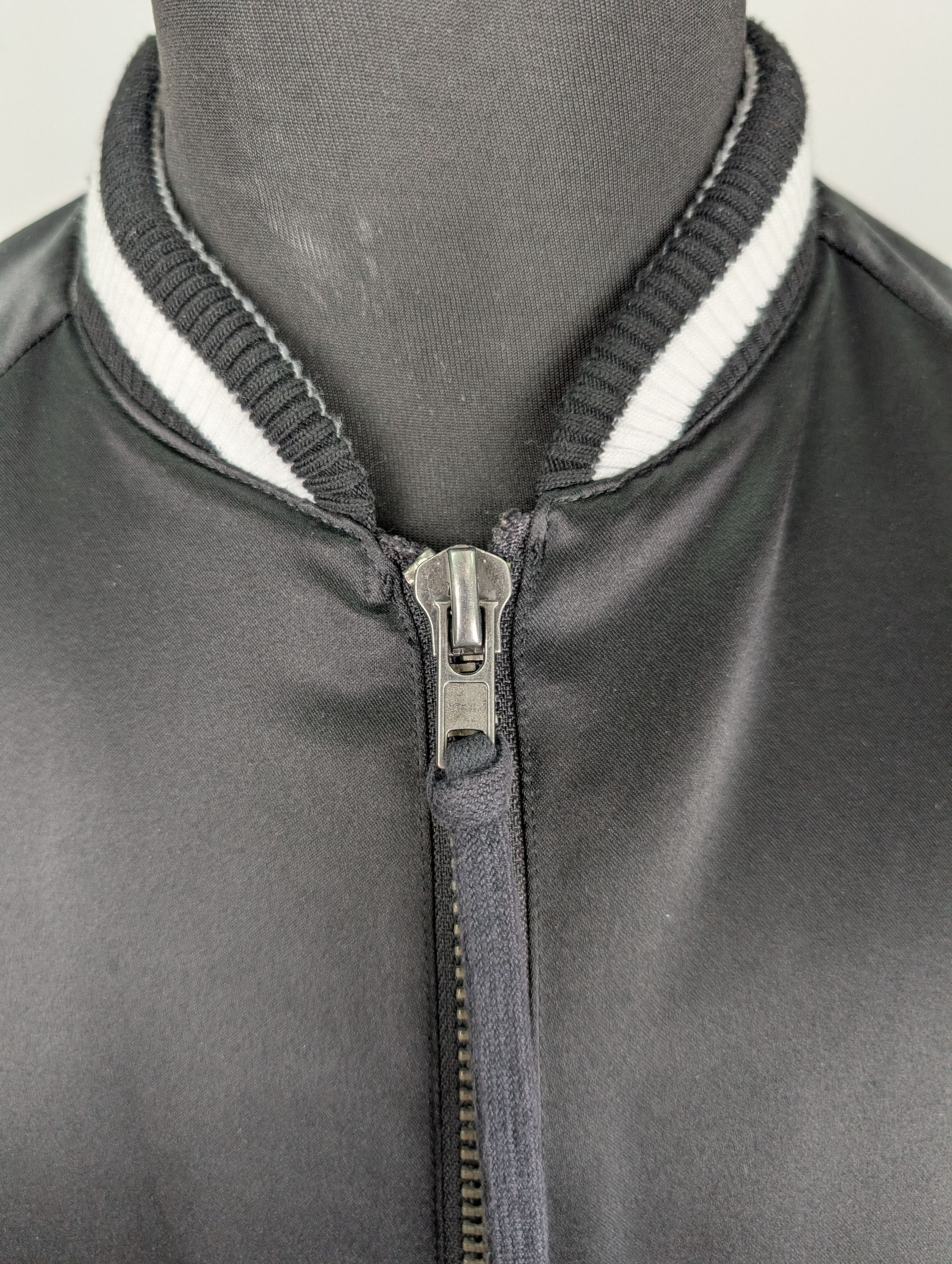Greg Lauren Greg Lauren Back Satin Tent Boyfriend Flight Jacket Size US L / EU 52-54 / 3 - 9 Thumbnail