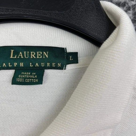 Lauren Ralph Lauren Lauren Ralph Lauren Polo Shirt Long Sleeve Collared Cotton L Size US L / EU 52-54 / 3 - 6 Thumbnail