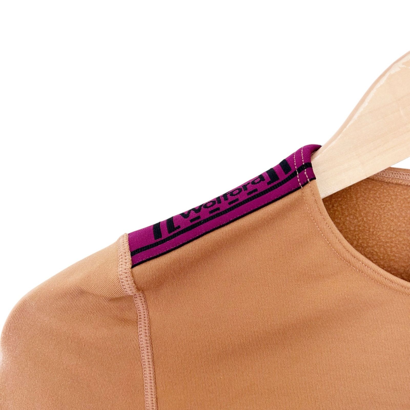 Wolford Wolford Tan Long Sleeve Shirt Sz S Size S / US 4 / IT 40 - 4 Thumbnail