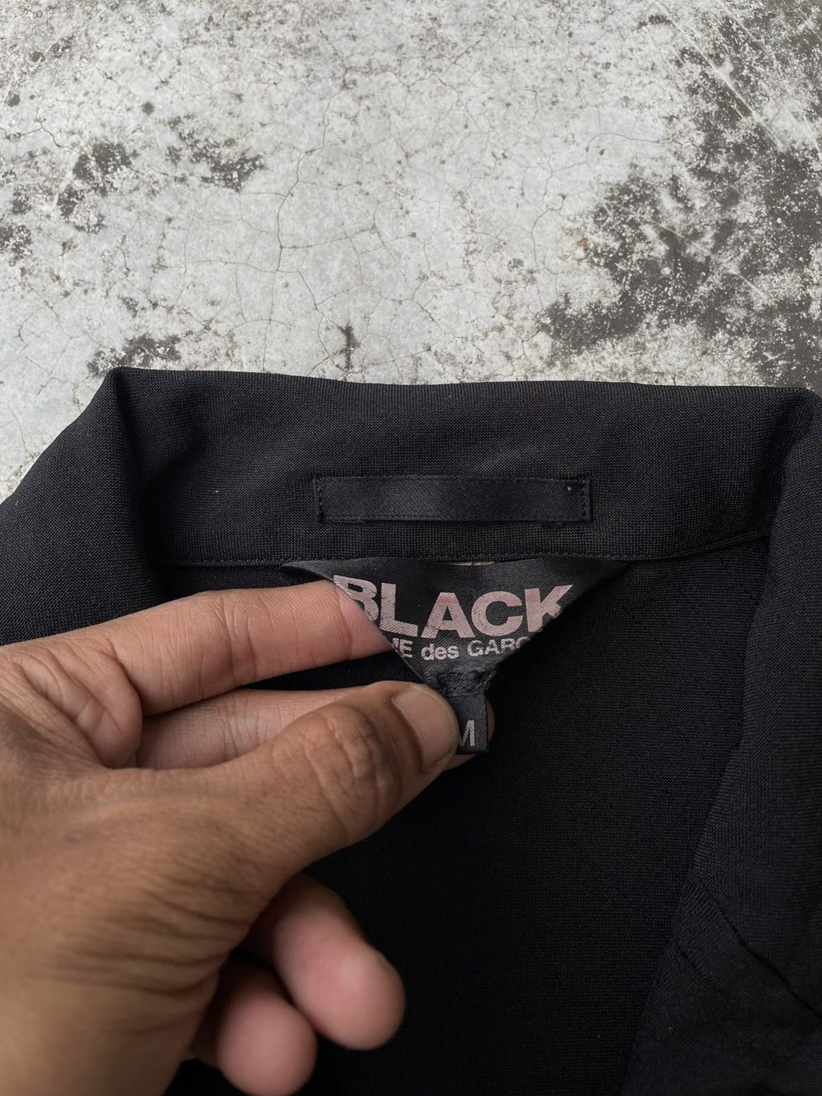 Comme des Garcons Vintage 90's Comme Des Garcons Black Blazzer Size US M / EU 48-50 / 2 - 6 Thumbnail