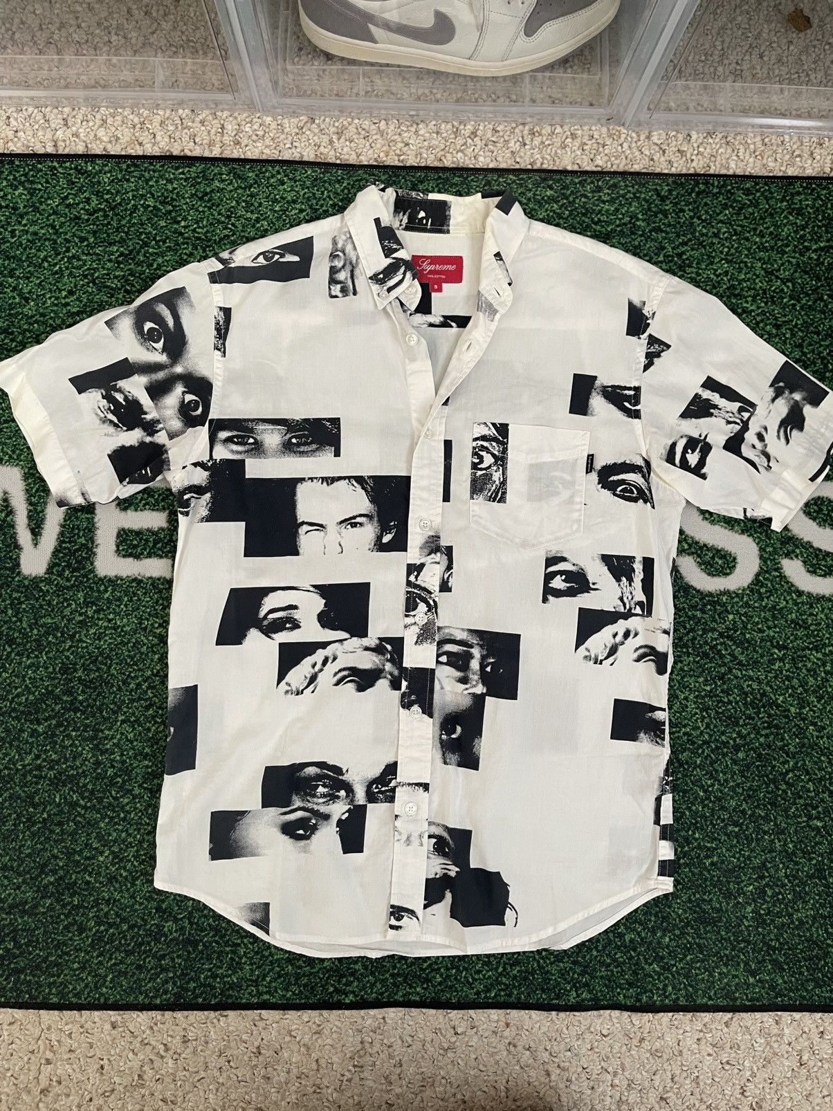 Comme des Garcons × Supreme Supreme x CDG Eyes S/S Shirt