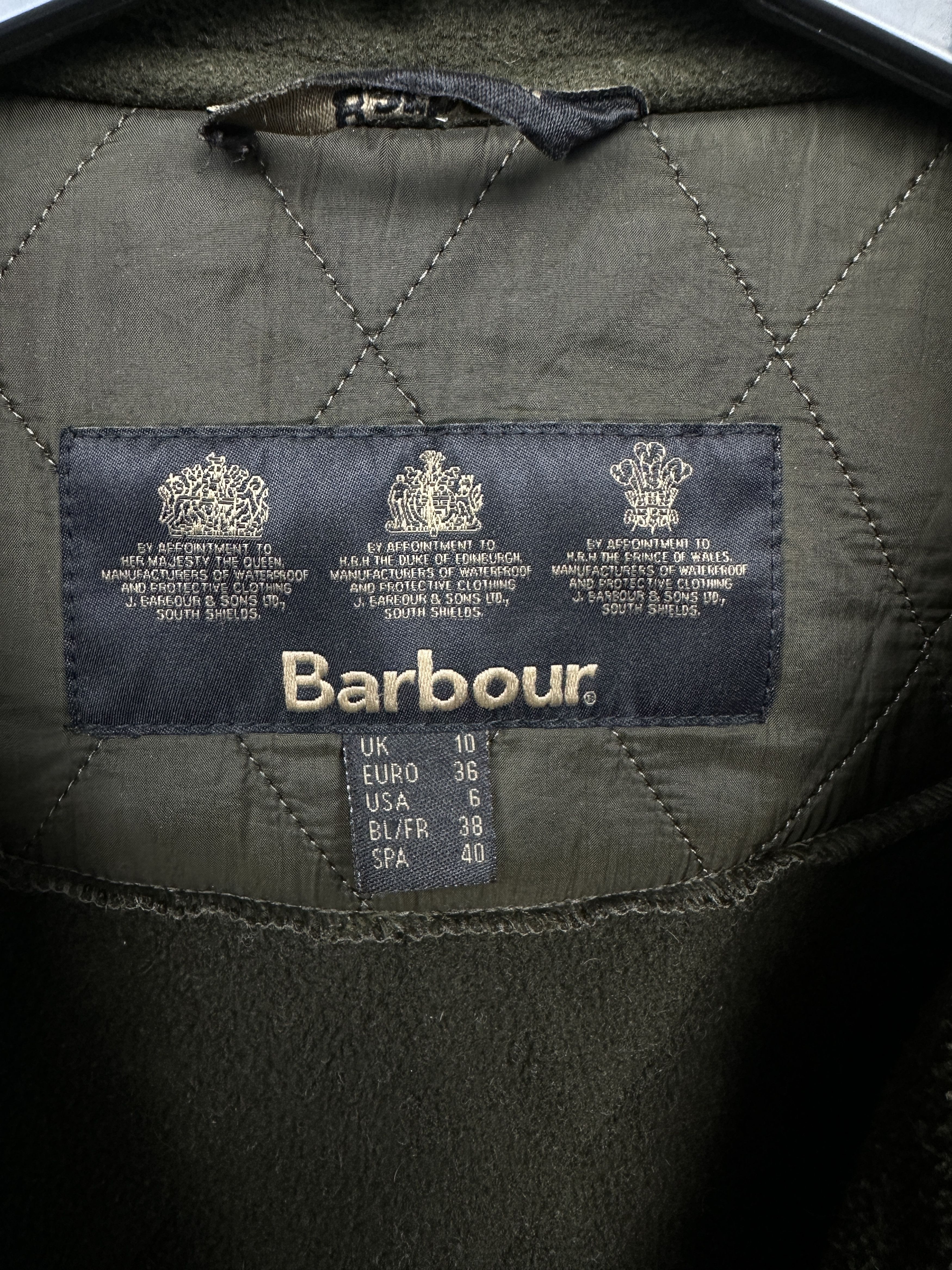 Barbour × Vintage Barbour Womens Vintage Polarquilt Quilted Jacket Size M / US 6-8 / IT 42-44 - 4 Thumbnail