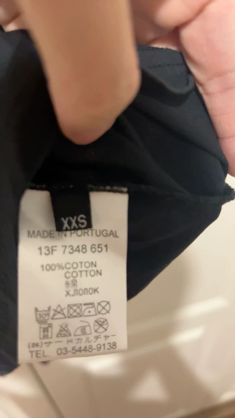 Givenchy Givenchy Short-sleeved T-shirt, black with '74' and 'SATA' Size US XS / EU 42 / 0 - 4 Thumbnail