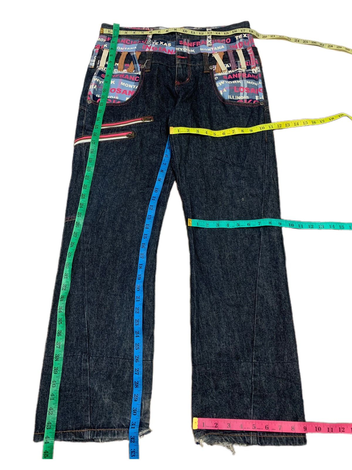 Hysteric Glamour RARE DOUBLE WAIST PUNK GOTH OPIUM Size US 36 / EU 52 - 17 Thumbnail