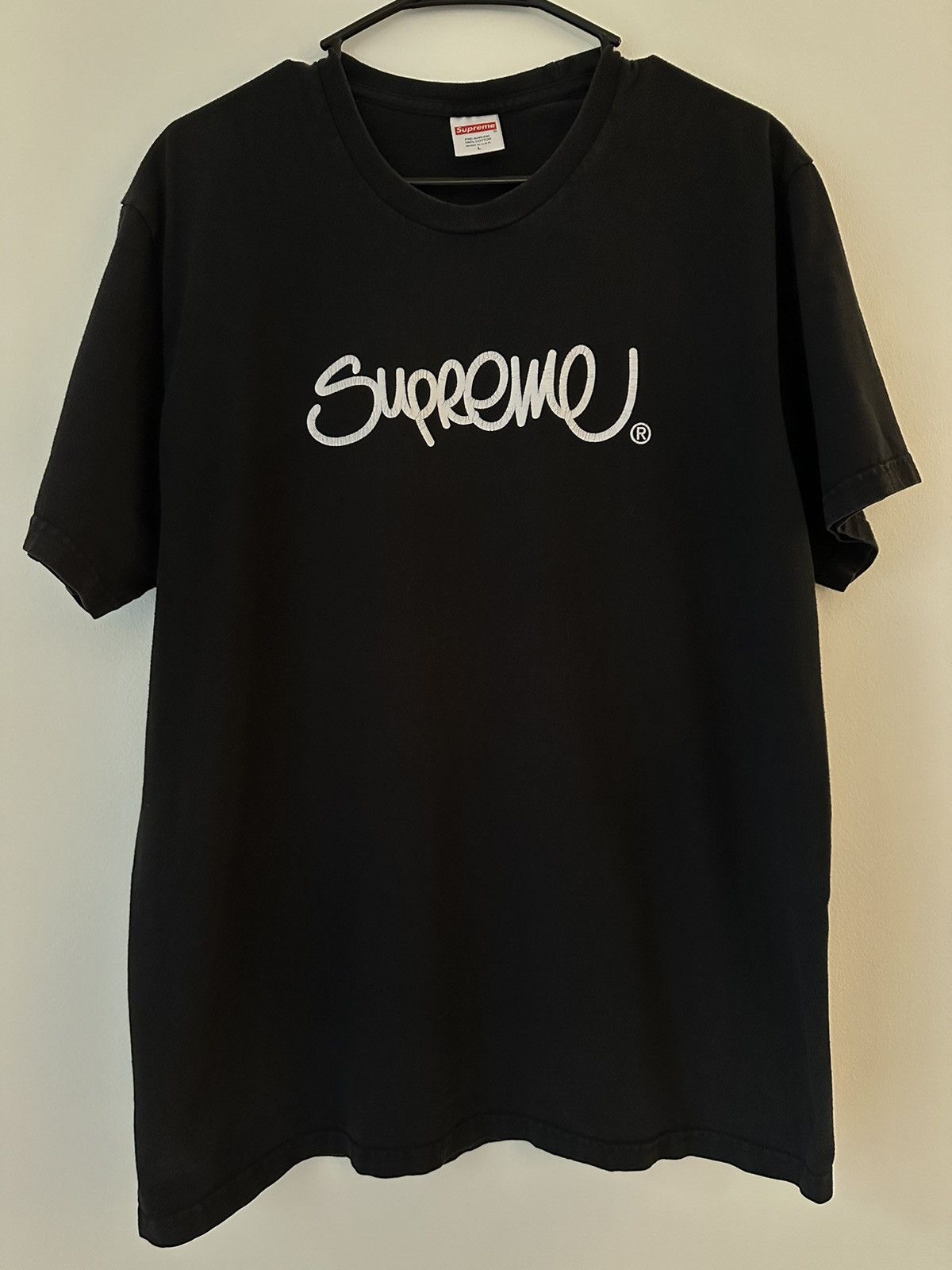 Supreme Supreme Handstyle Tee Size US L / EU 52-54 / 3 - 1 Thumbnail