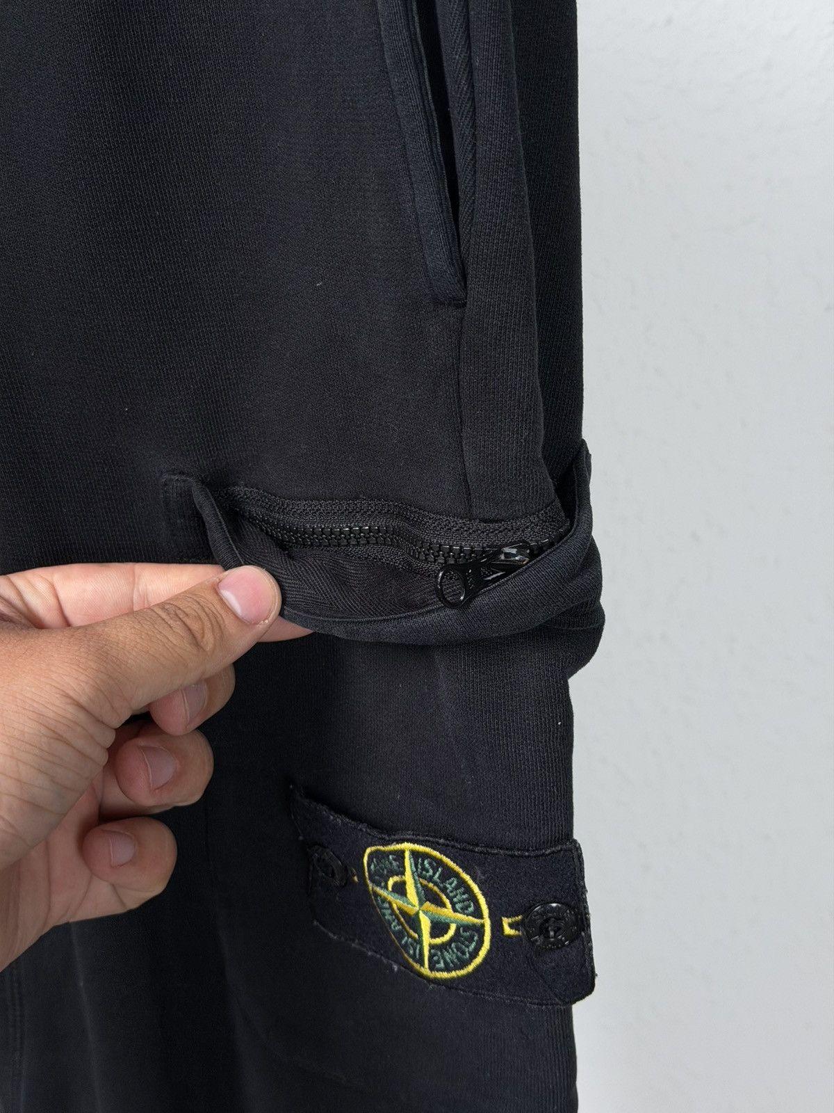 Stone Island Stone island Cargo Cotton Black Sweatpants Size S Size US 30 / EU 46 - 8 Thumbnail