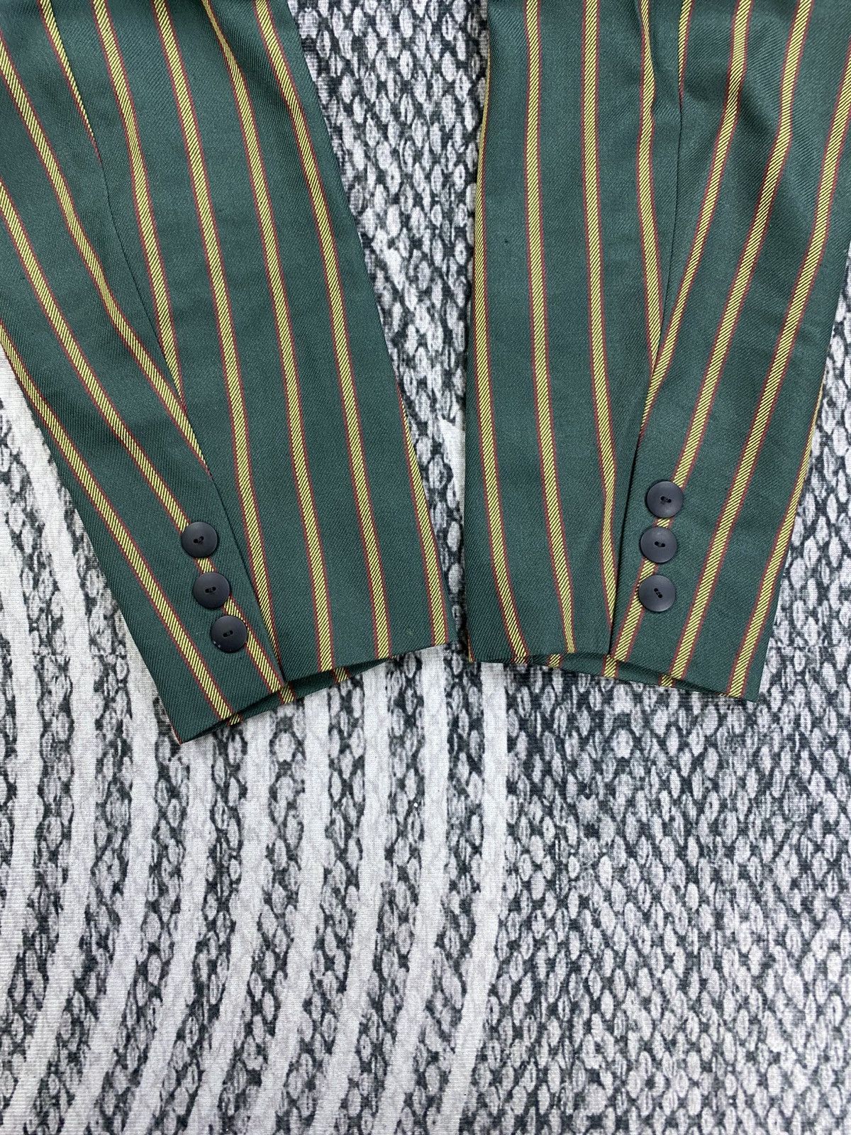 Jean Paul Gaultier Vintage Junior Gaultier By Jean Paul Gaultier Striped Jacket Size US M / EU 48-50 / 2 - 7 Thumbnail