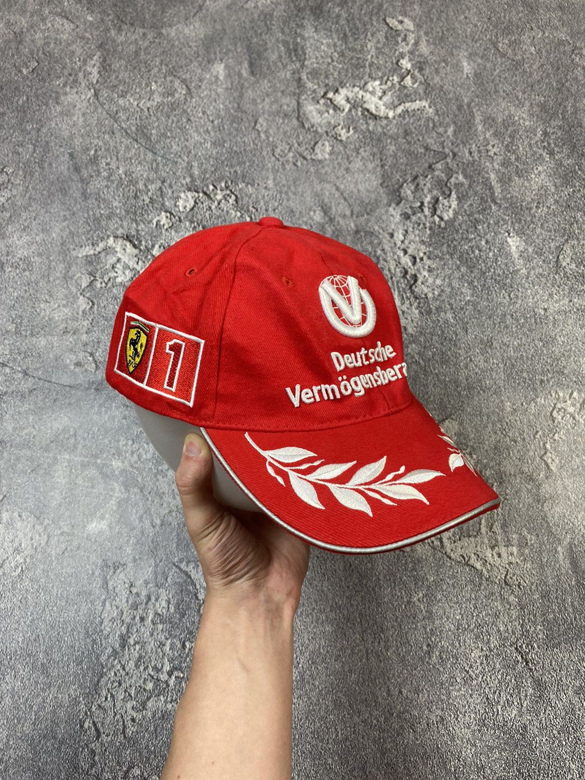 Ferrari Vintage 90s Ferrari F-1 Racing Cap Y2K Streetwear Size ONE SIZE - 1 Thumbnail