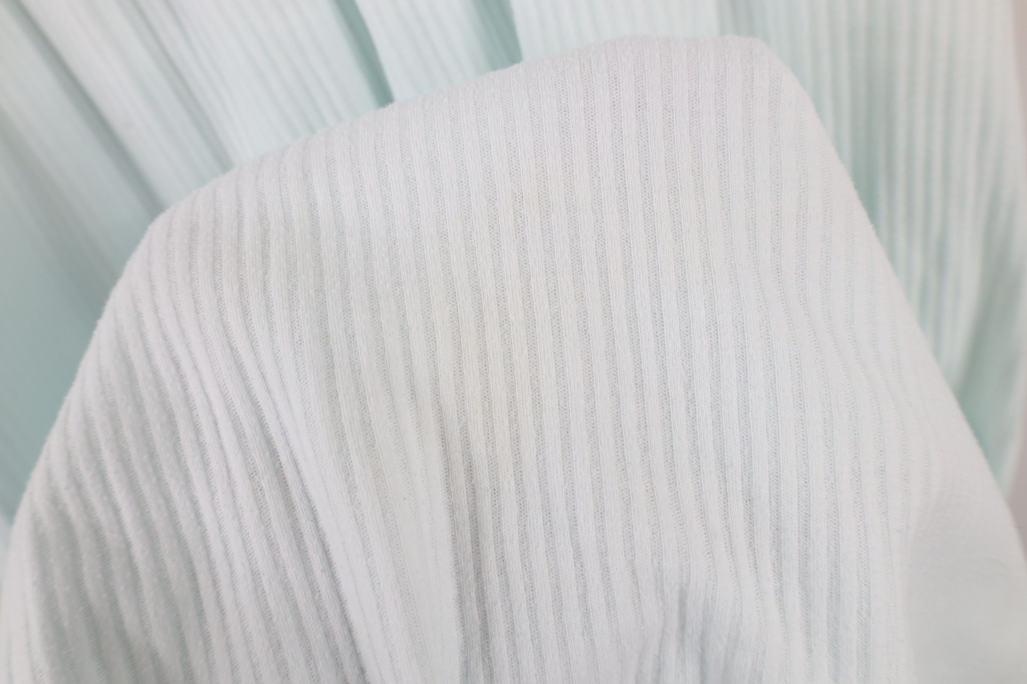 Vintage Vintage 90s Miss Elaine Ruffled Ribbed Knit Night Gown Shirt Size M / US 6-8 / IT 42-44 - 10 Thumbnail