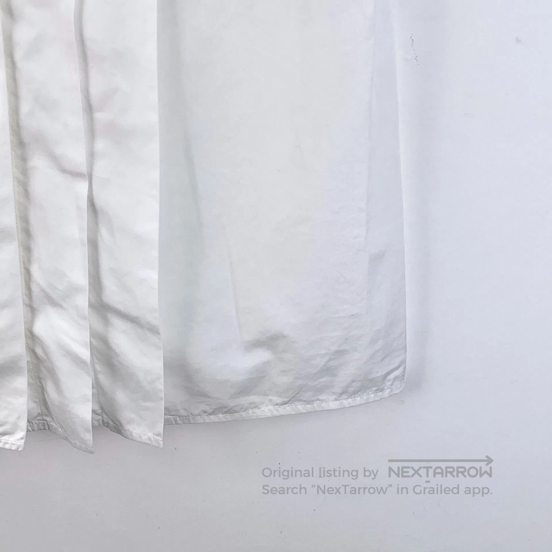 Chanel Chanel White Ruffle Design Cotton Collar Sleeveless Shirt| Size XS / US 0-2 / IT 36-38 - 4 Thumbnail
