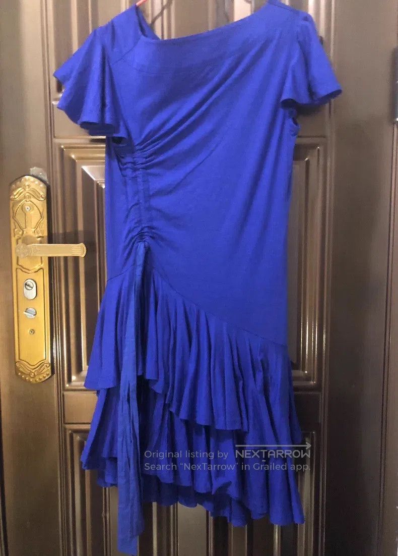 Vivienne Westwood Vivienne Westwood Navy blue ruffled cake dress Size M / US 6-8 / IT 42-44 - 5 Thumbnail