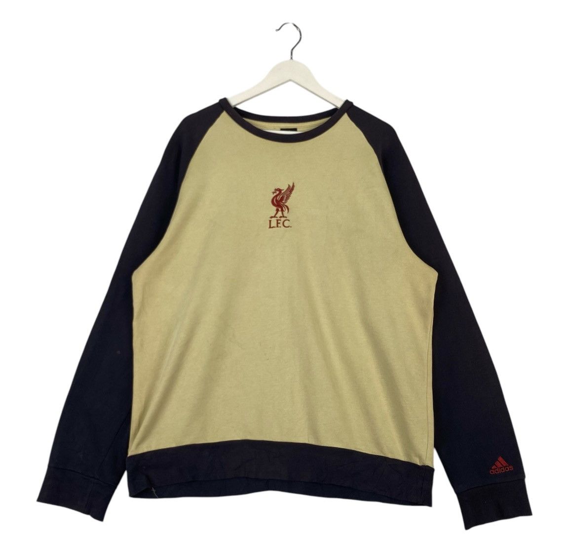 Adidas Vintage Adidas × Soccer Jersey × Vintage adidas Liverpool Size US XL / EU 56 / 4 - 1 Thumbnail
