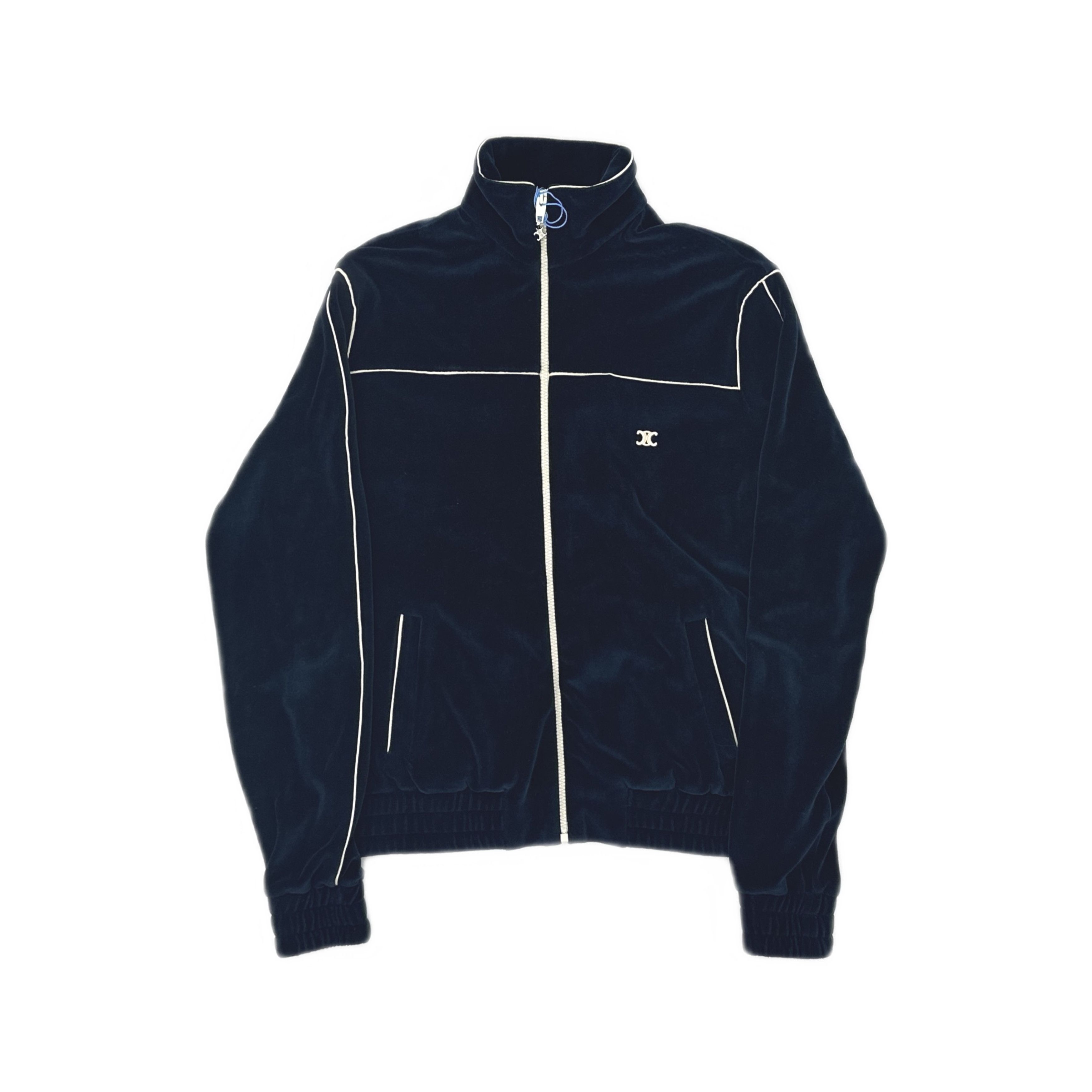 Celine Celine Logo Zip-Up Jacket Size XS Size US XS / EU 42 / 0 - 1 Thumbnail